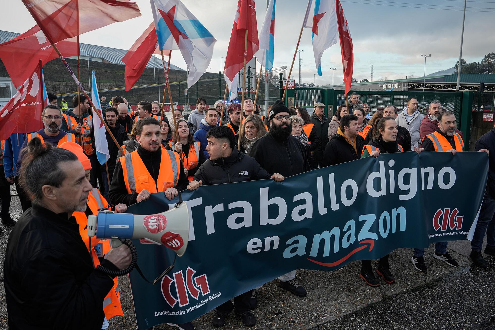 Huelga Amazon Porriño 2