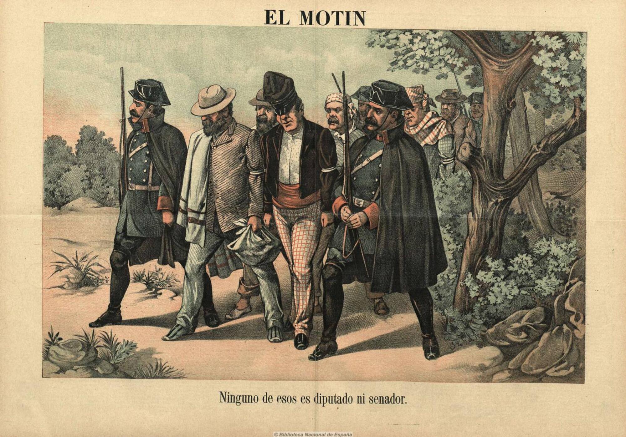 El Motín Ninguno de esos es senador