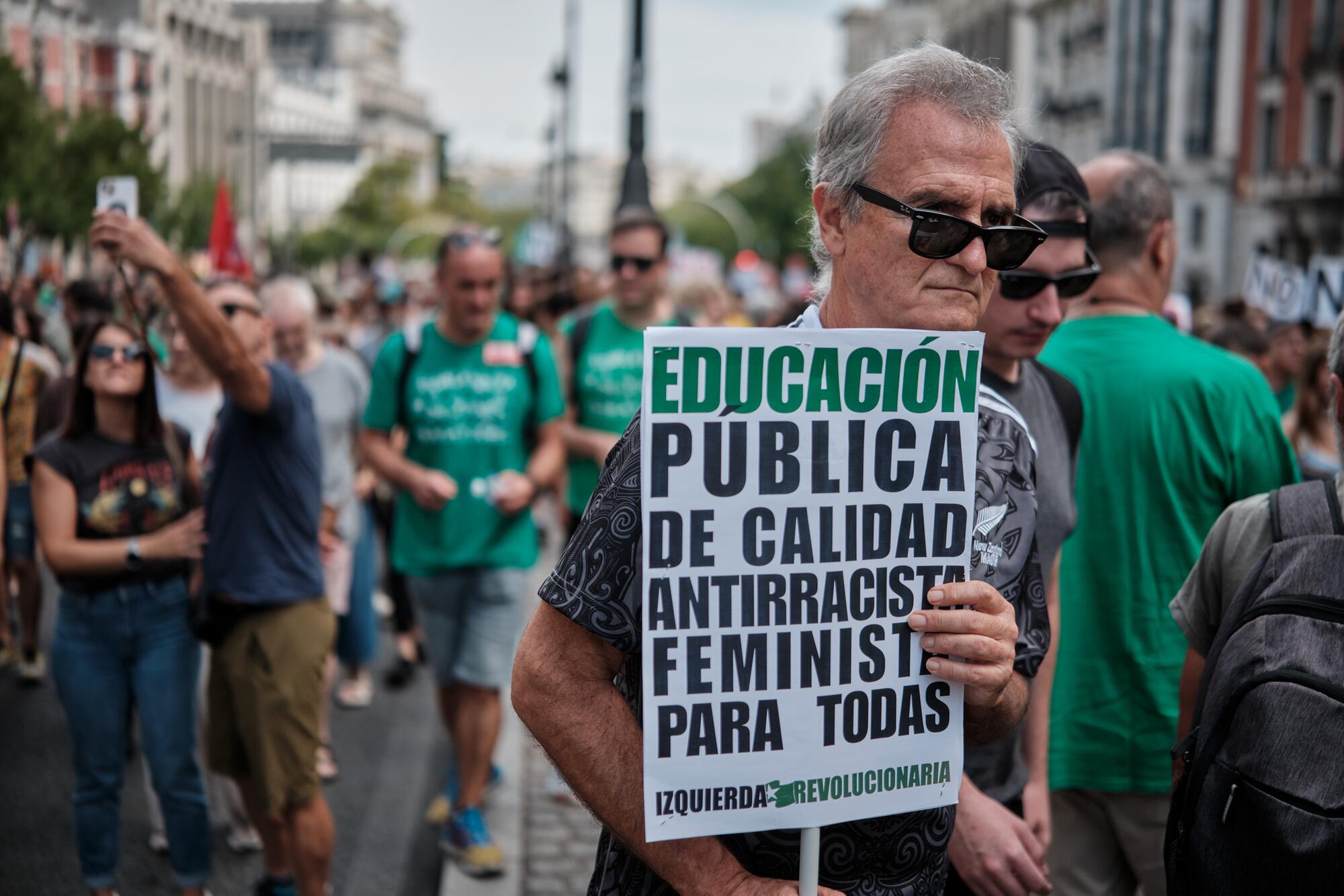 Manifestación educación pública 27 de septiembre de 2026 - 11