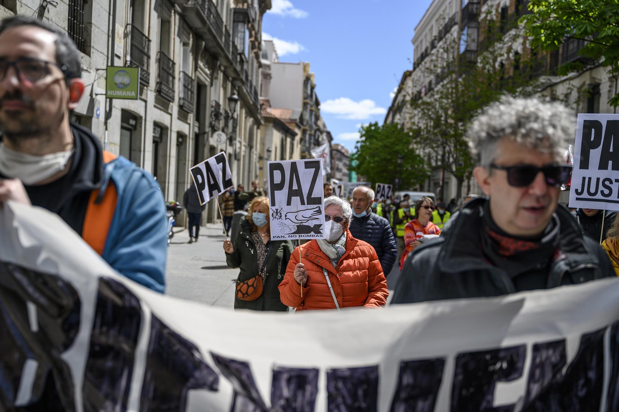 Manifestación Asamblea Popular contra la Guerra de Madrid - 3