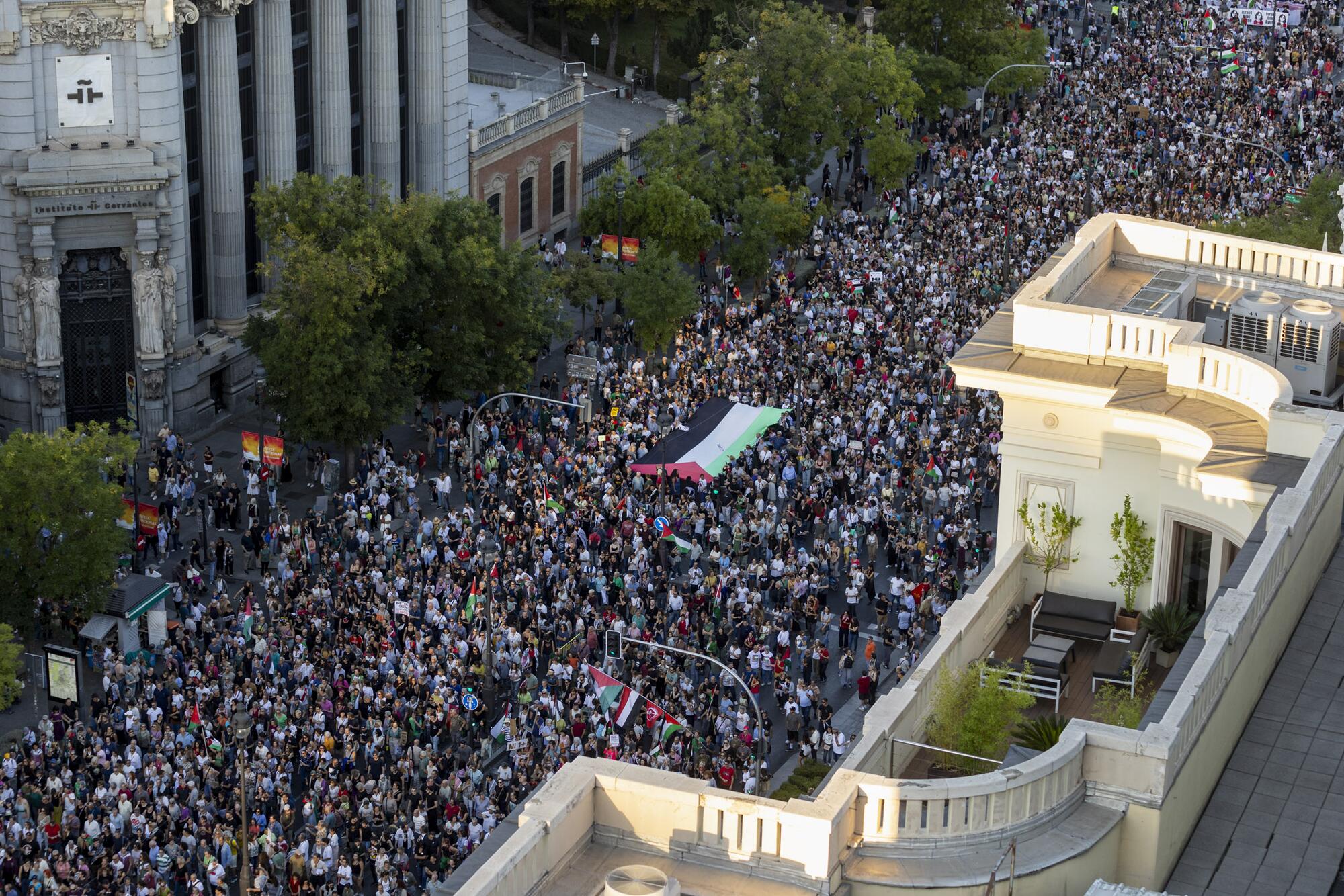 Manifestación Palestina 4 octubre Madrid - 7