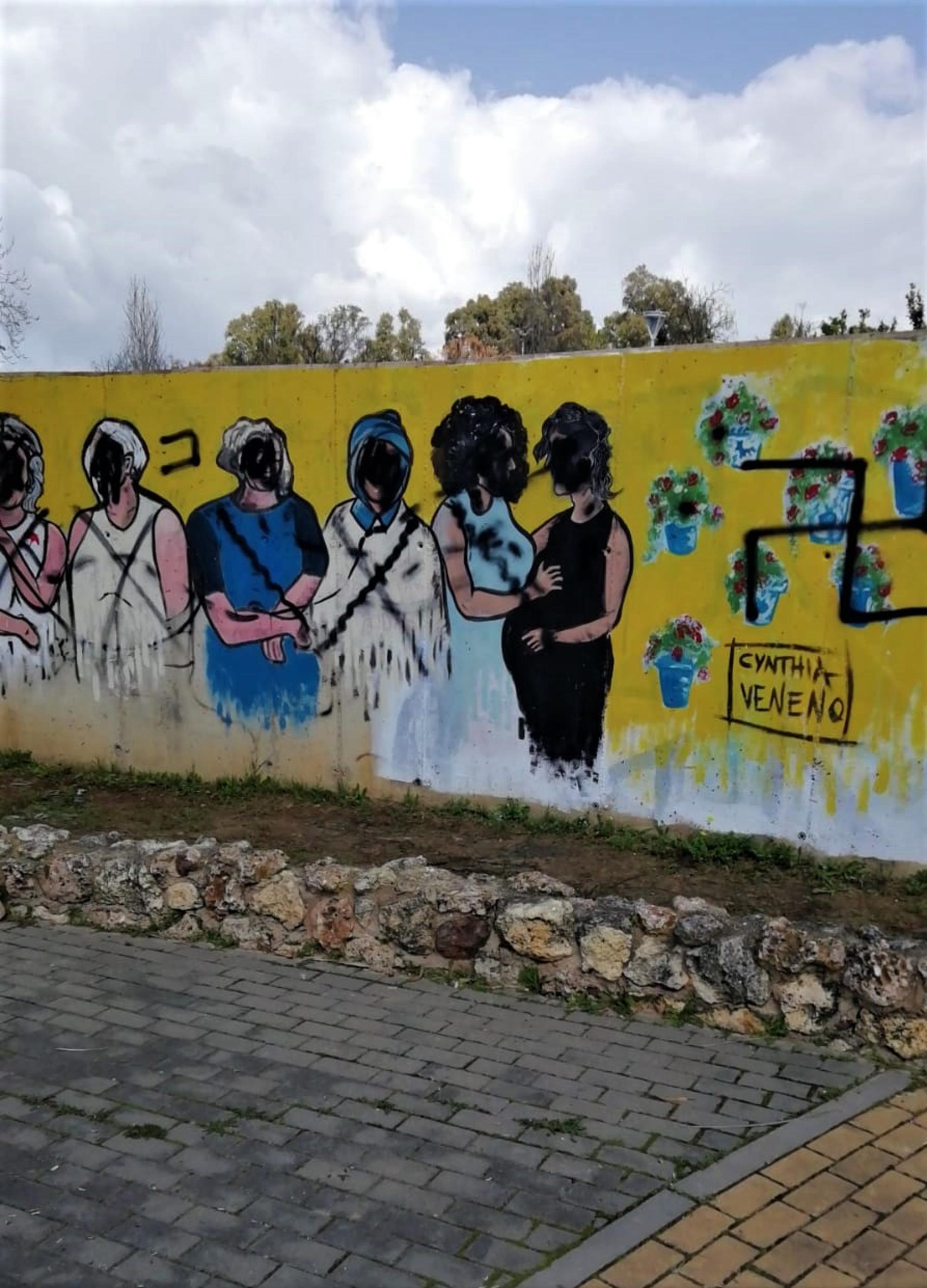 Mural feminista Huelva 2