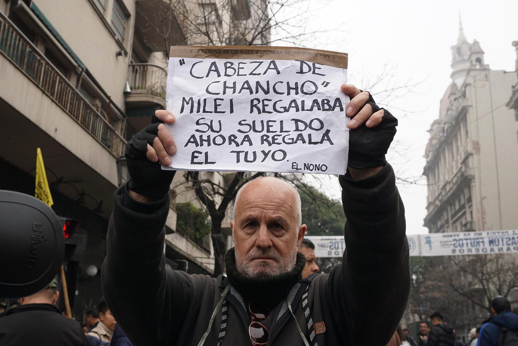 Protesta Milei Buenos Aires - 5