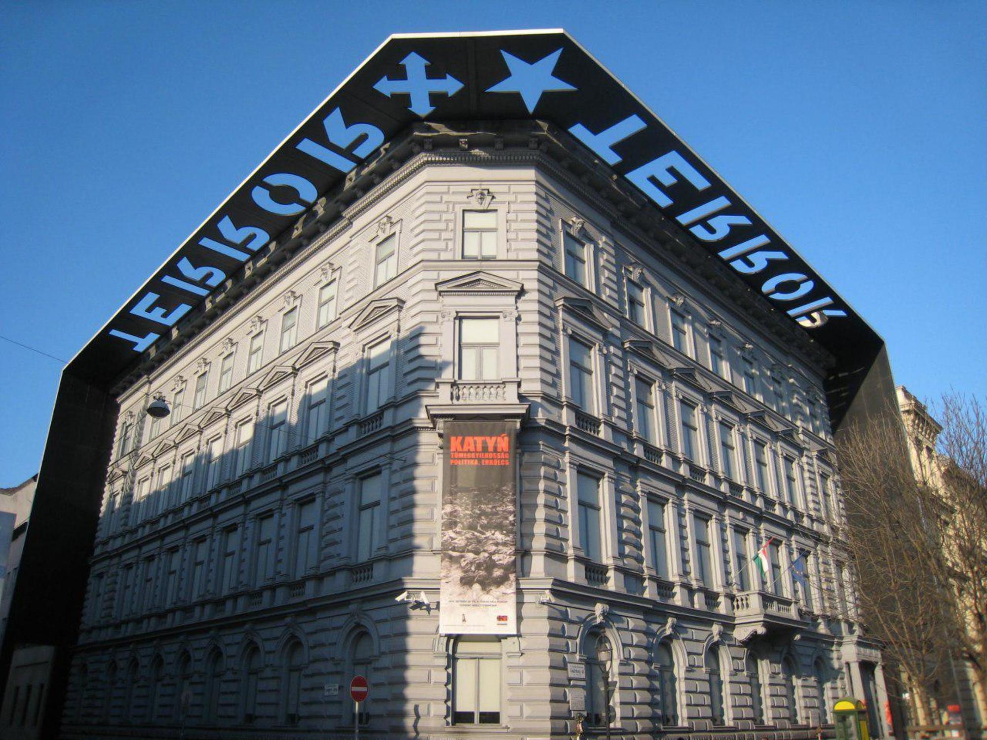 La casa del terror fascista y comunista de Budapest.
