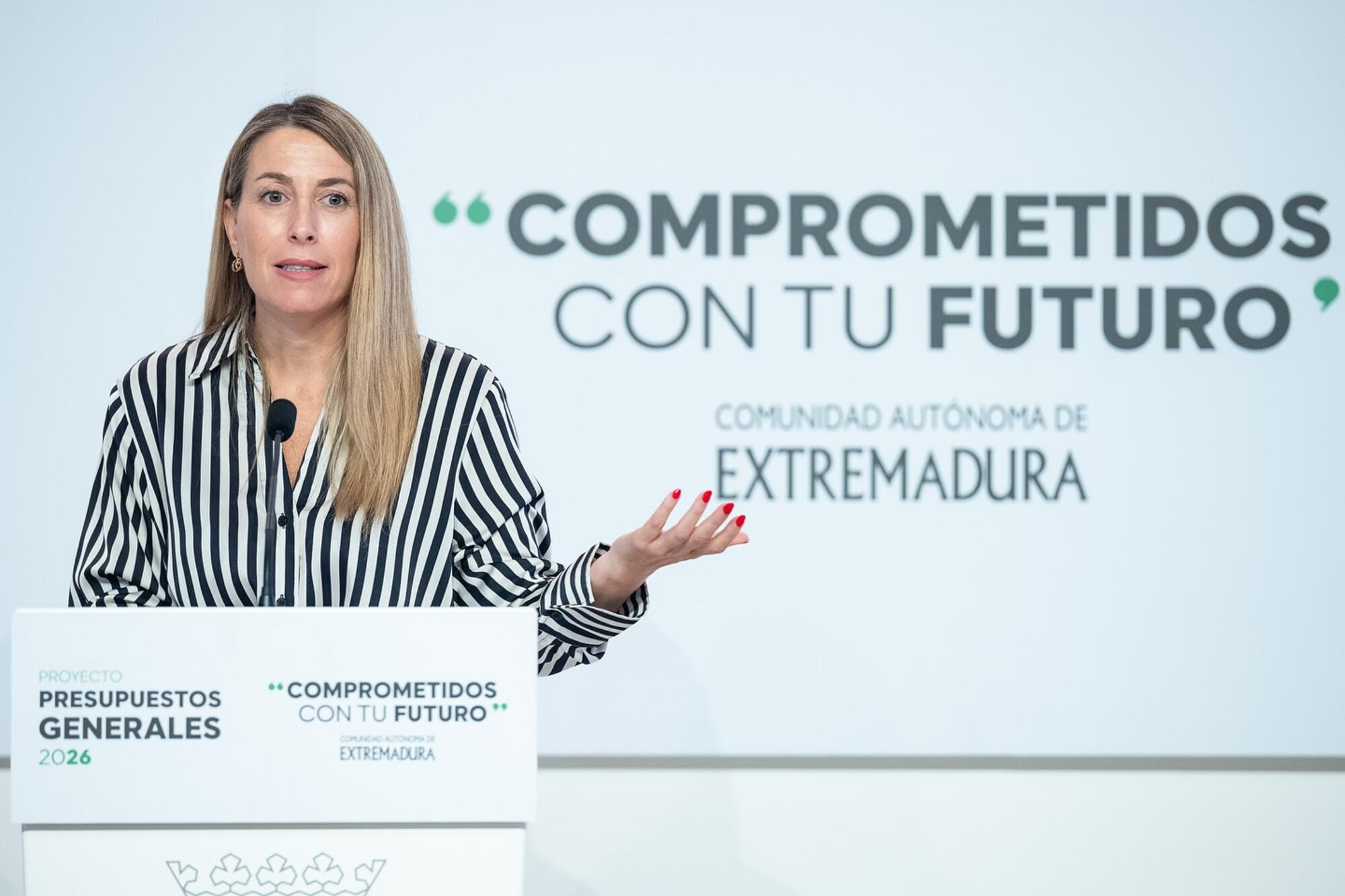 María Guardiola presupuestos 