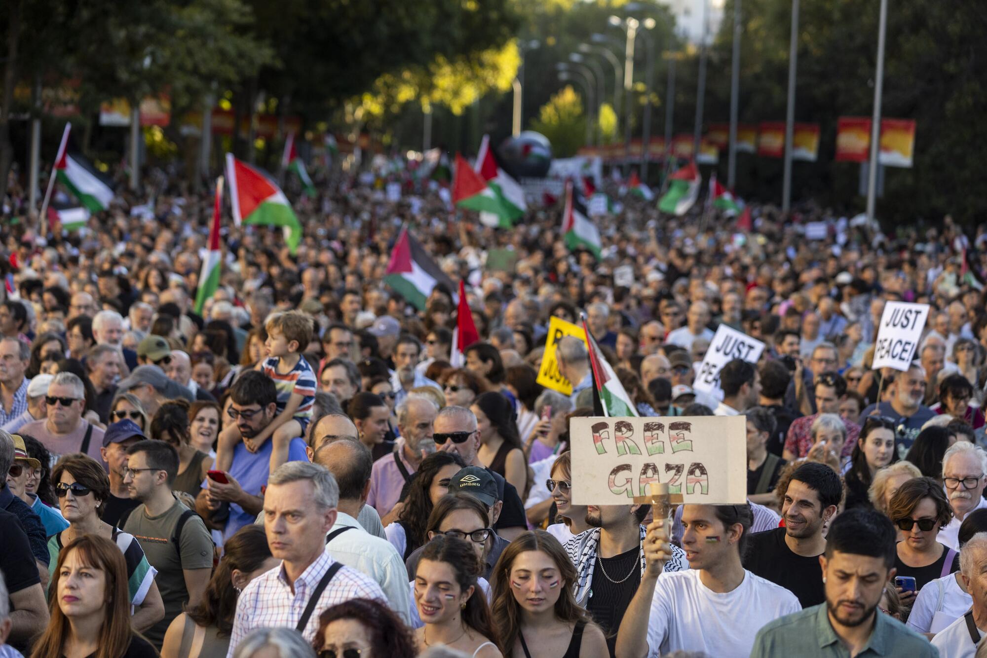 Manifestación Palestina 4 octubre Madrid - 3
