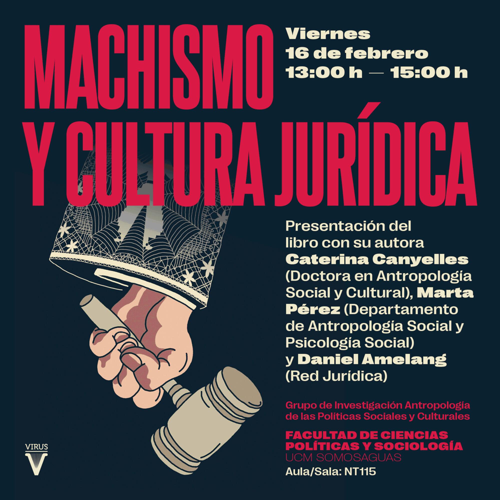 Presentación de "Machismo y cultura jurídica" en la UCM
