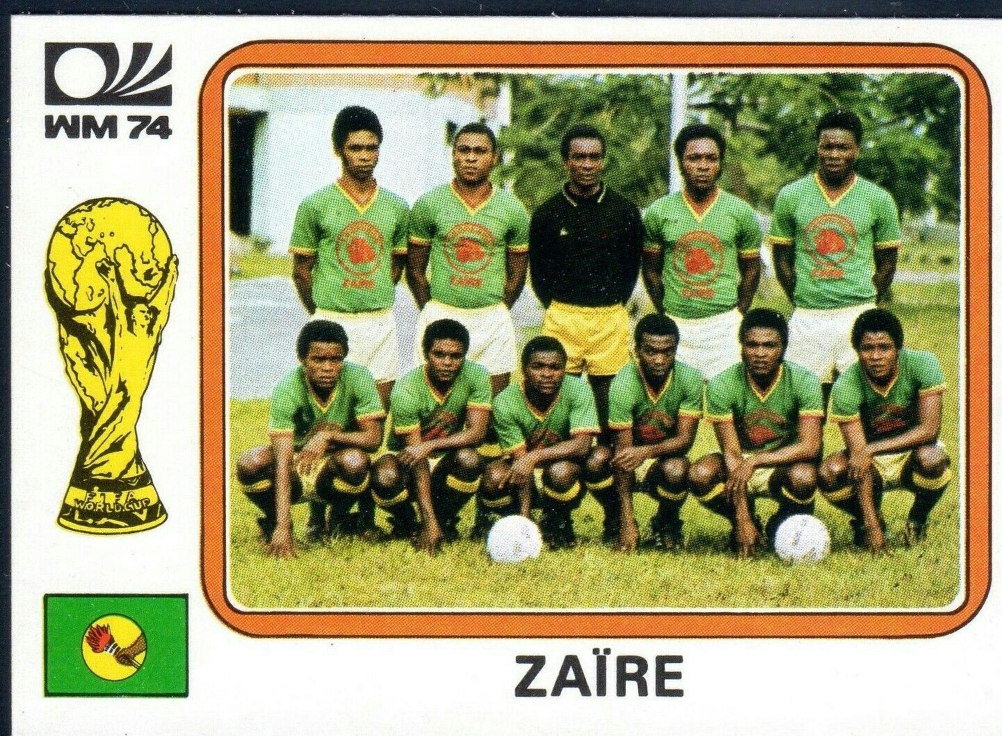 Cromo Zaire 1974