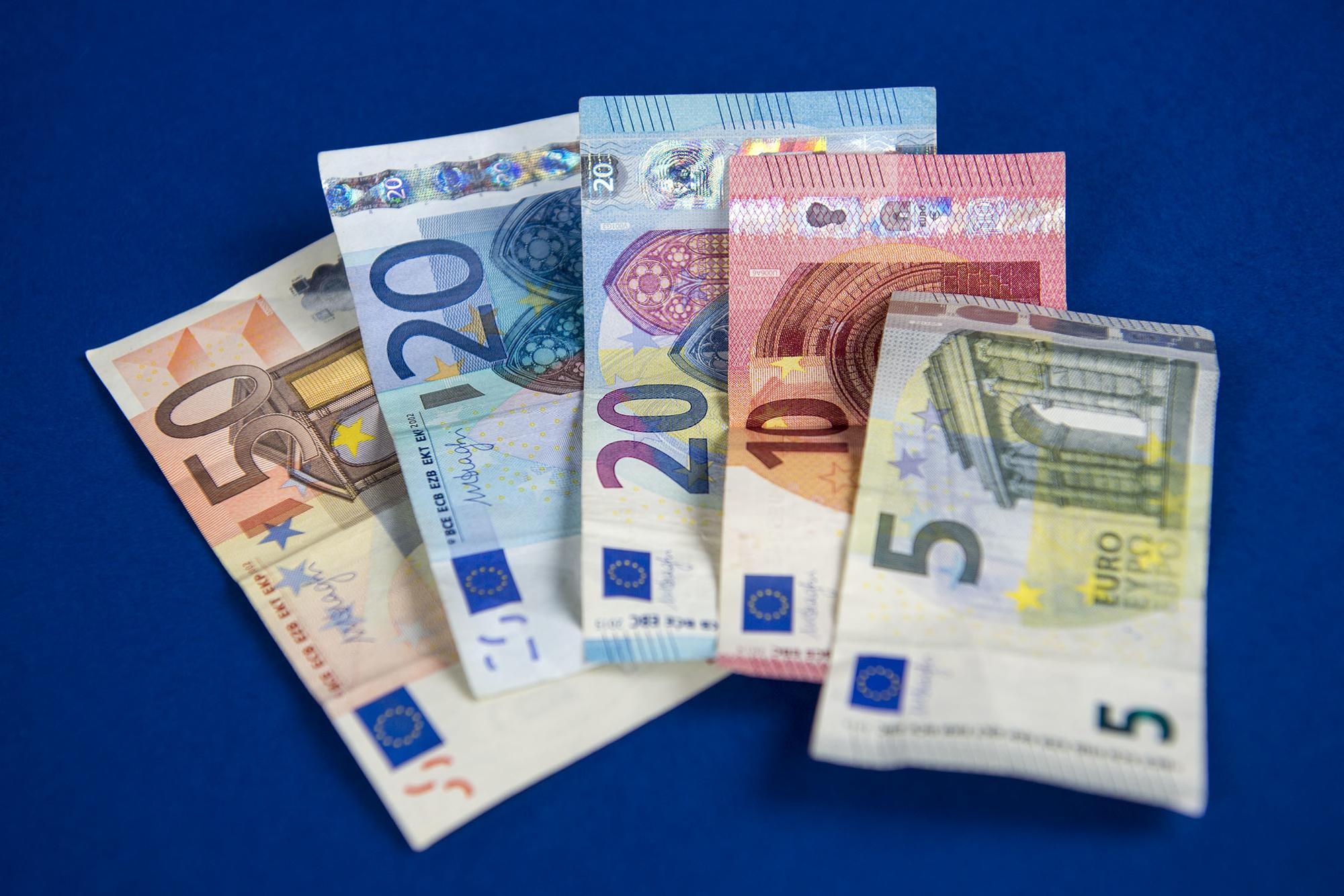 billetes de euro 1