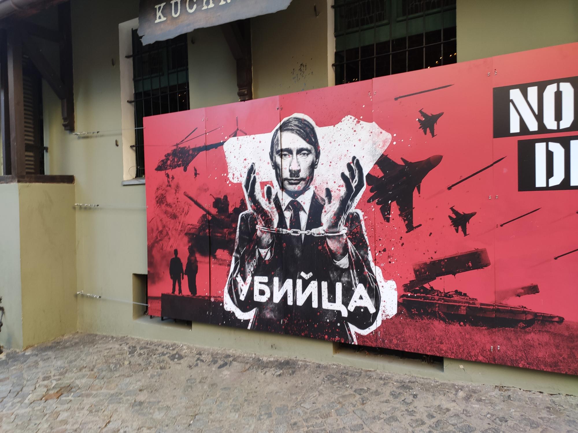 Mural contra Putin