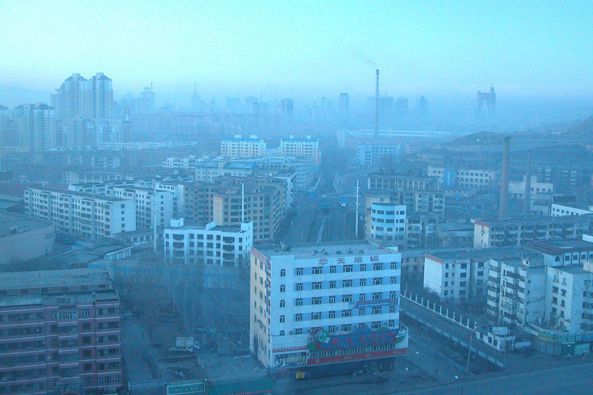 Contaminación Urumqi, Xinjiang