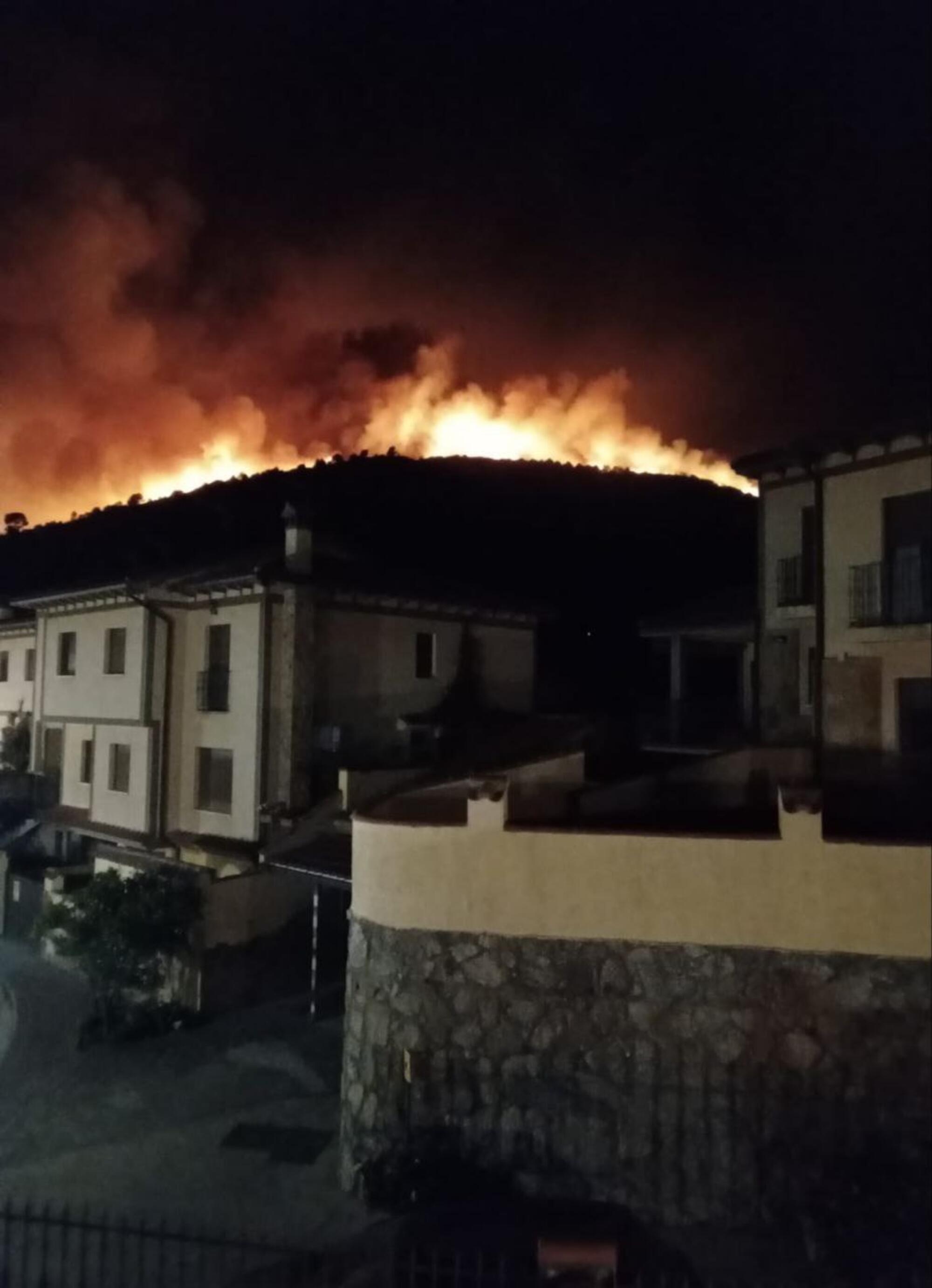 Incendio Cuevas del Valle