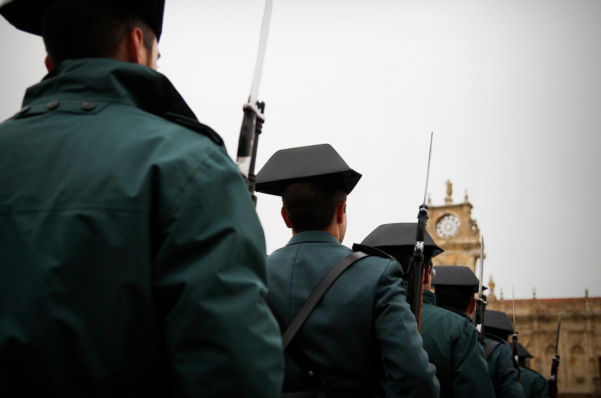 Guardia civil desfile