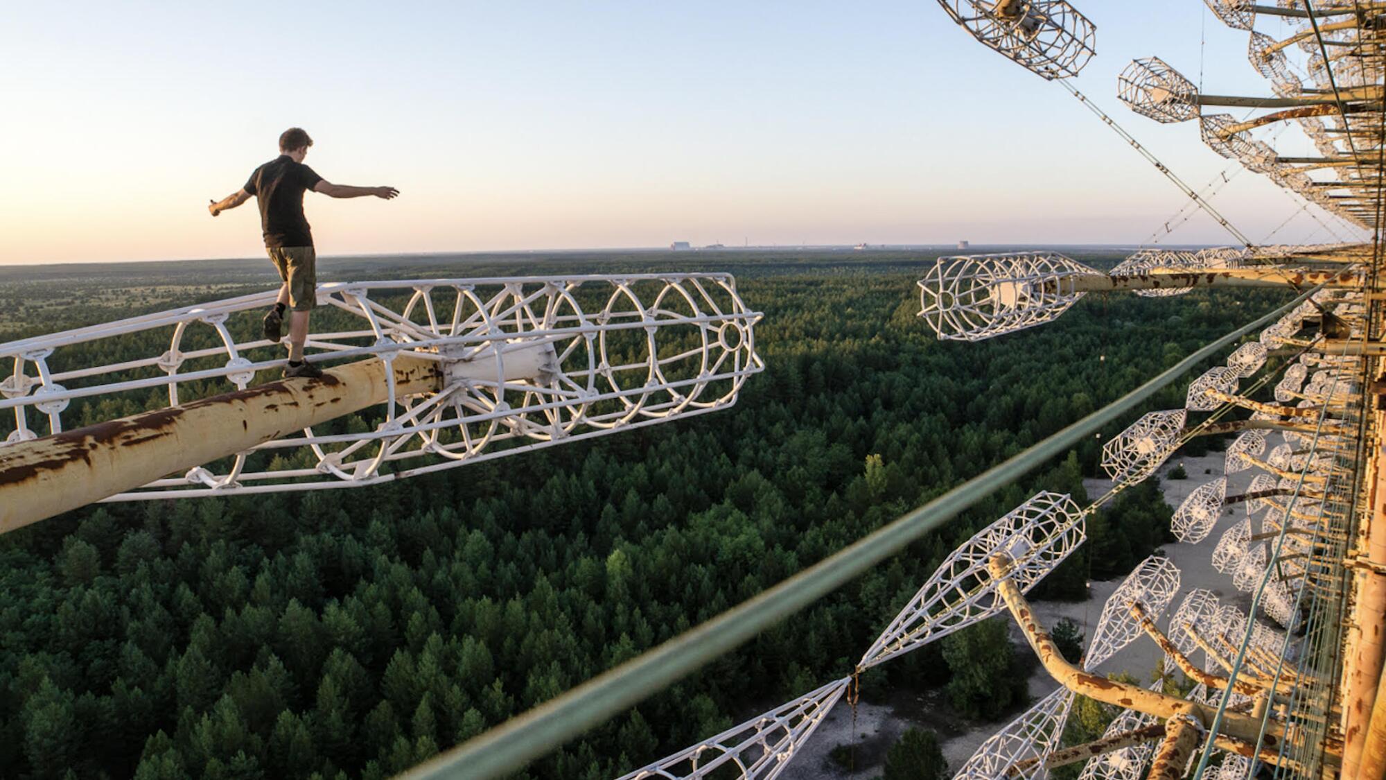 Stalker en la Zona de Exclusión de Chernóbil IV. Imagen del documental 'Stalking Chernobyl'.