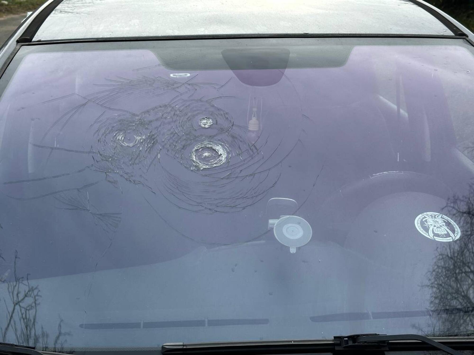 Big Fucking Party Albacete_daños coche