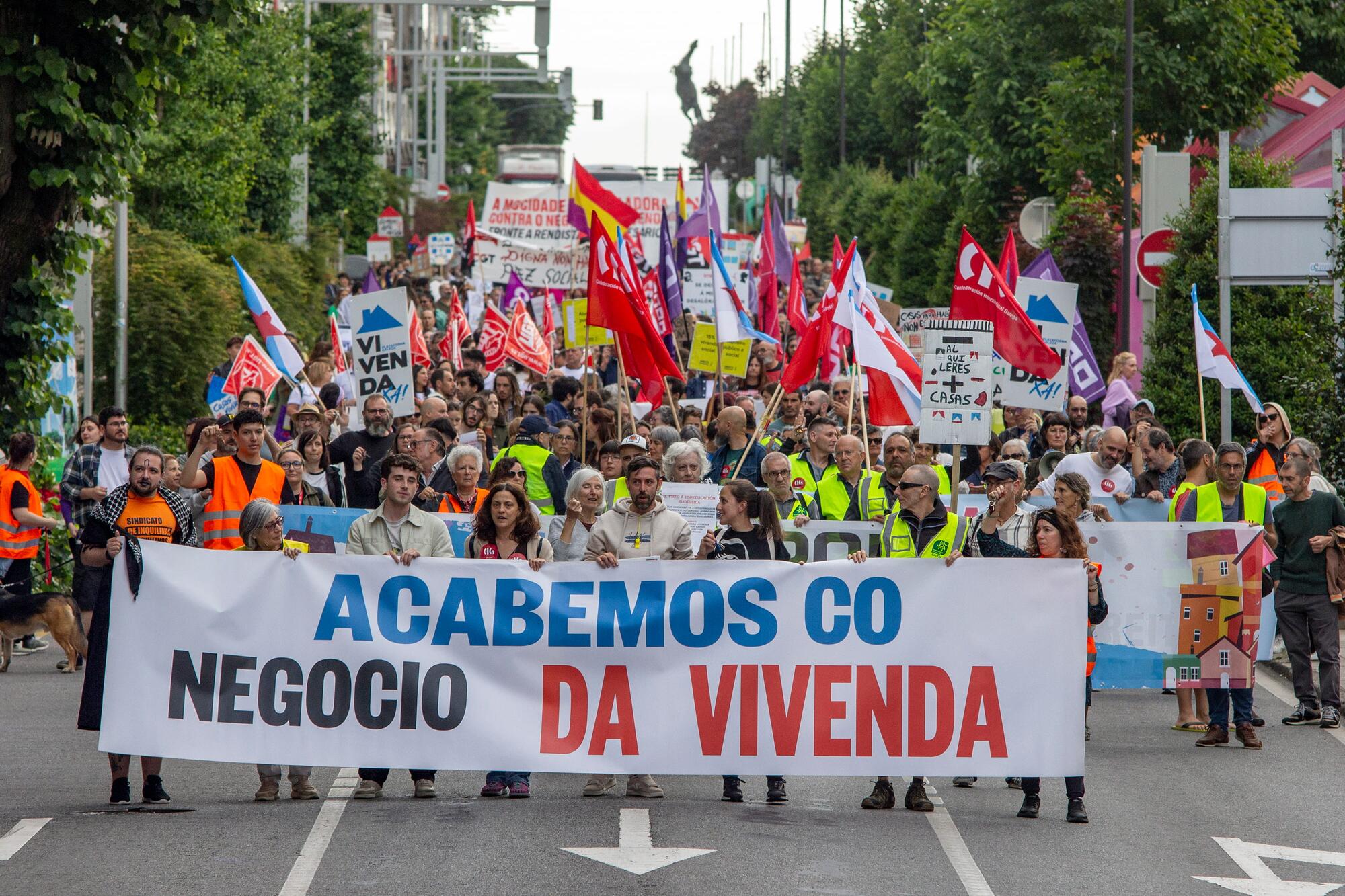 Manifestación Vivienda - Vigo - 05/06/2026 - 7