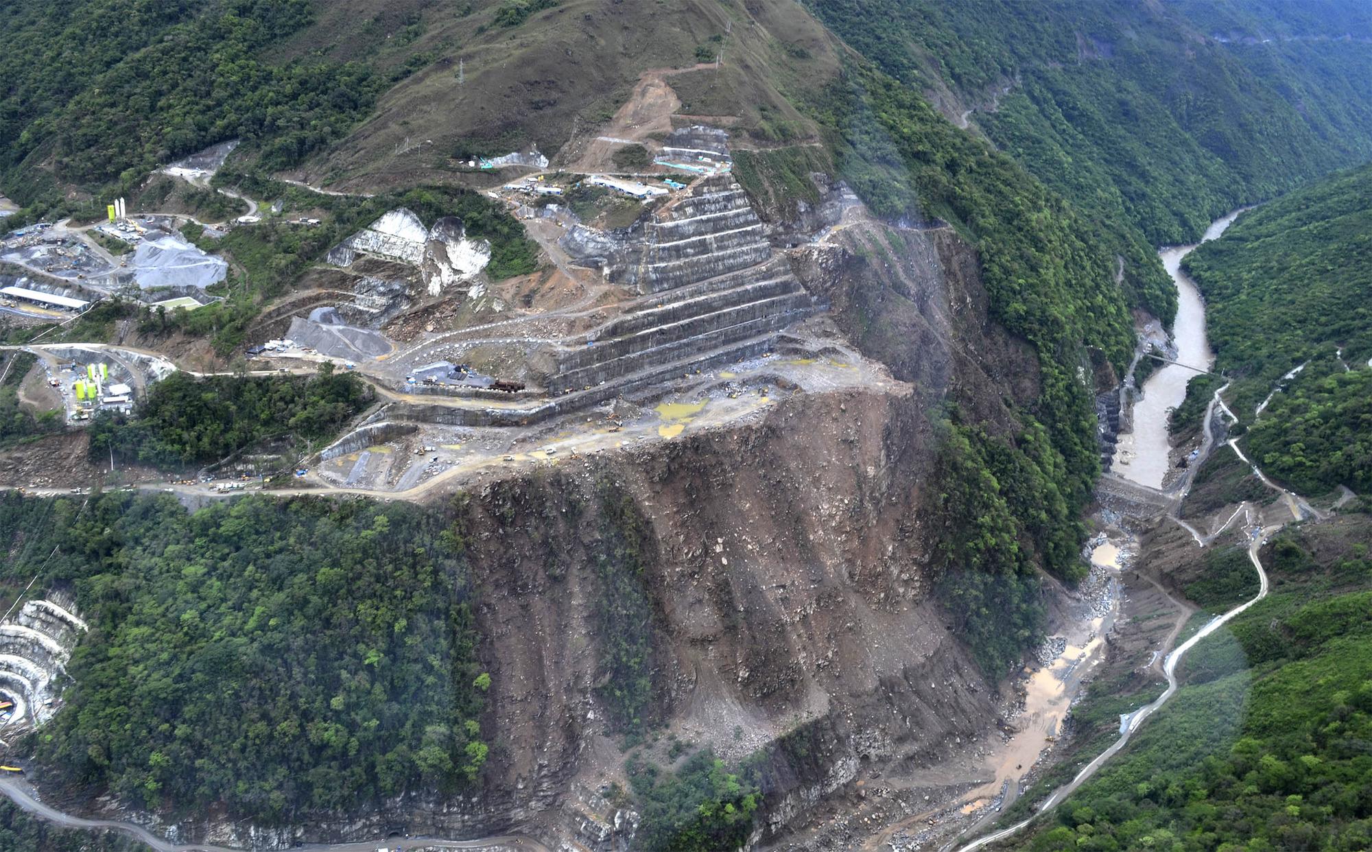 Hidroituango, la mayor empresa hidroeléctrica de Colombia.