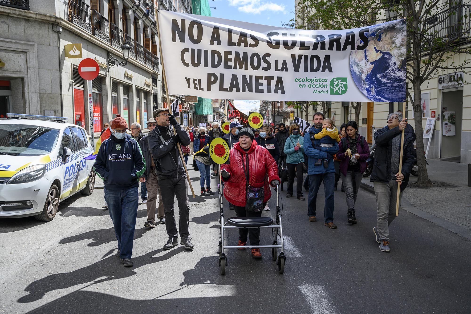 Manifestación Asamblea Popular contra la Guerra de Madrid - 12