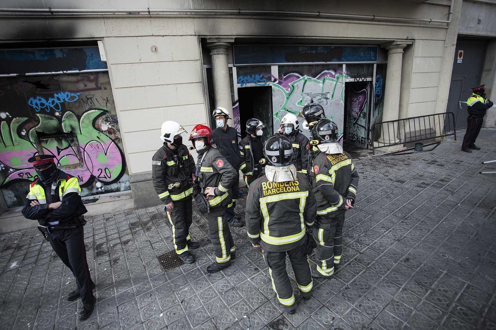 Incendio Barcelona familia - 5