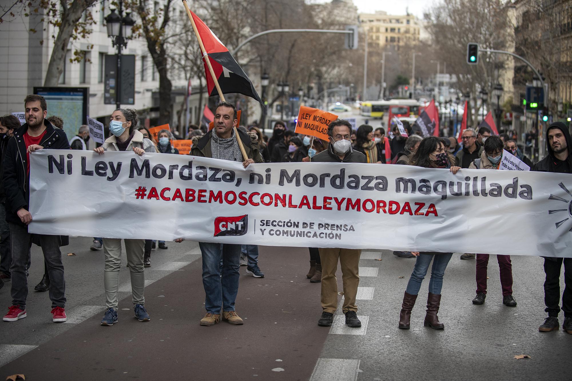 Manifestación No a la ley Mordaza 2022 - 7