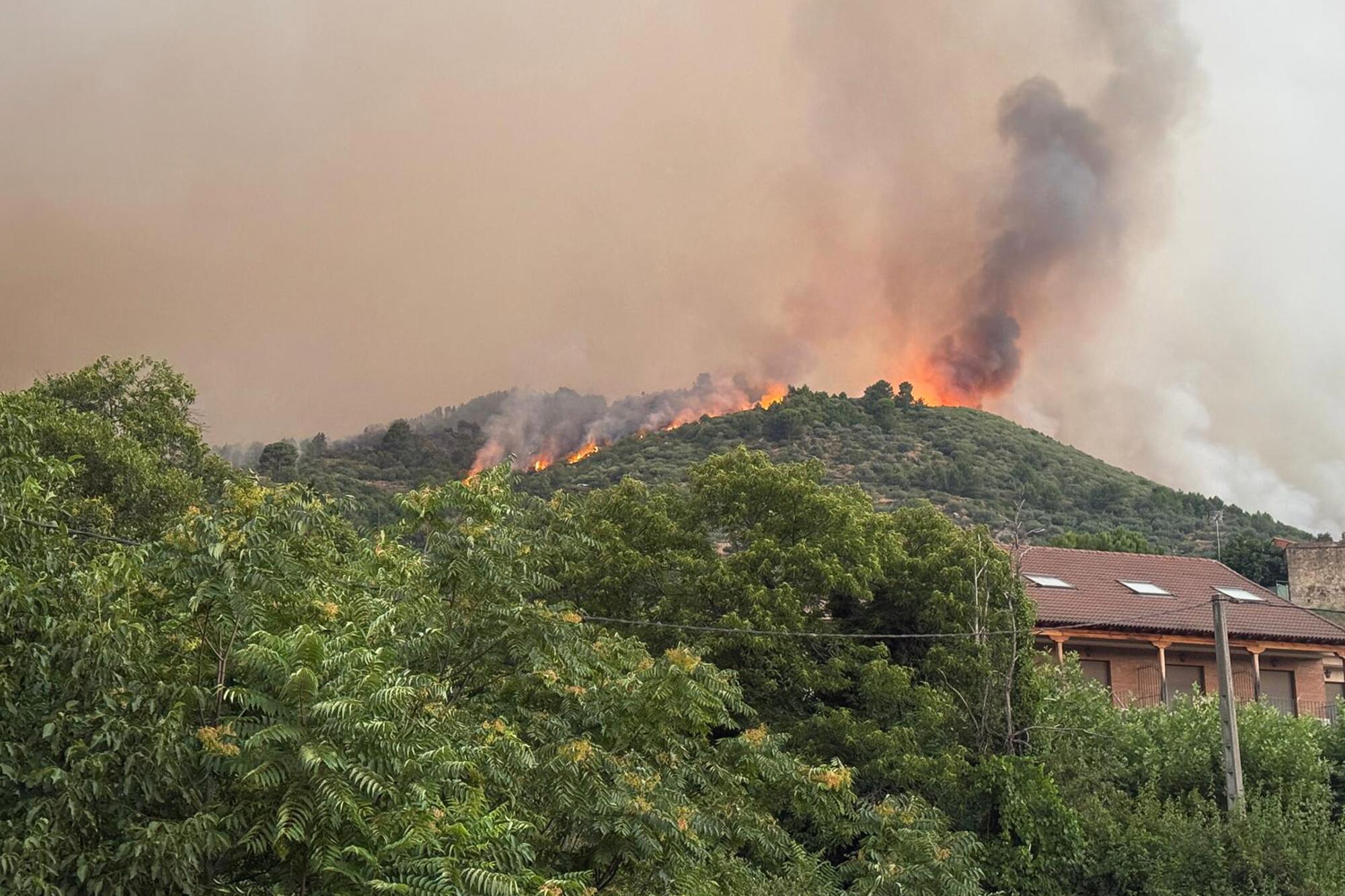 Incendio Ávila Gredos