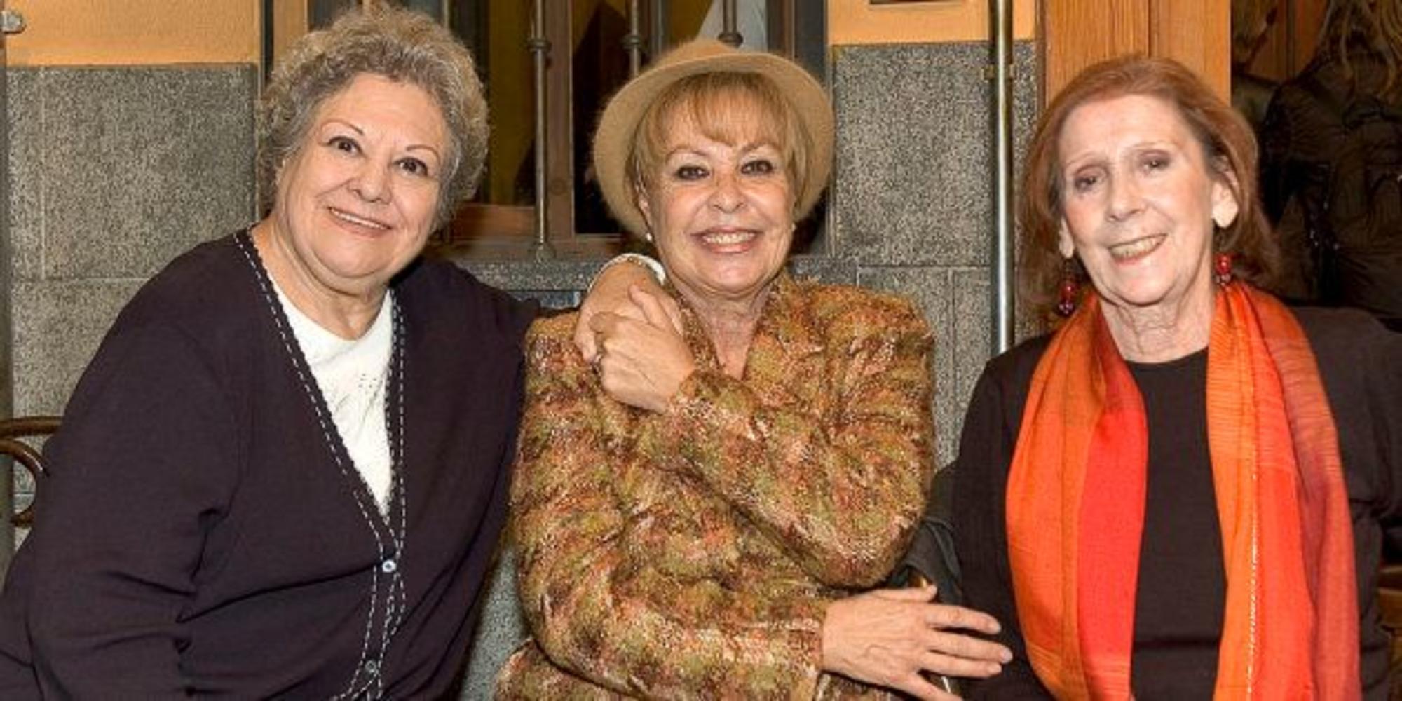 Emma Penella, Mariví Bilbao y Gemma Cuervo