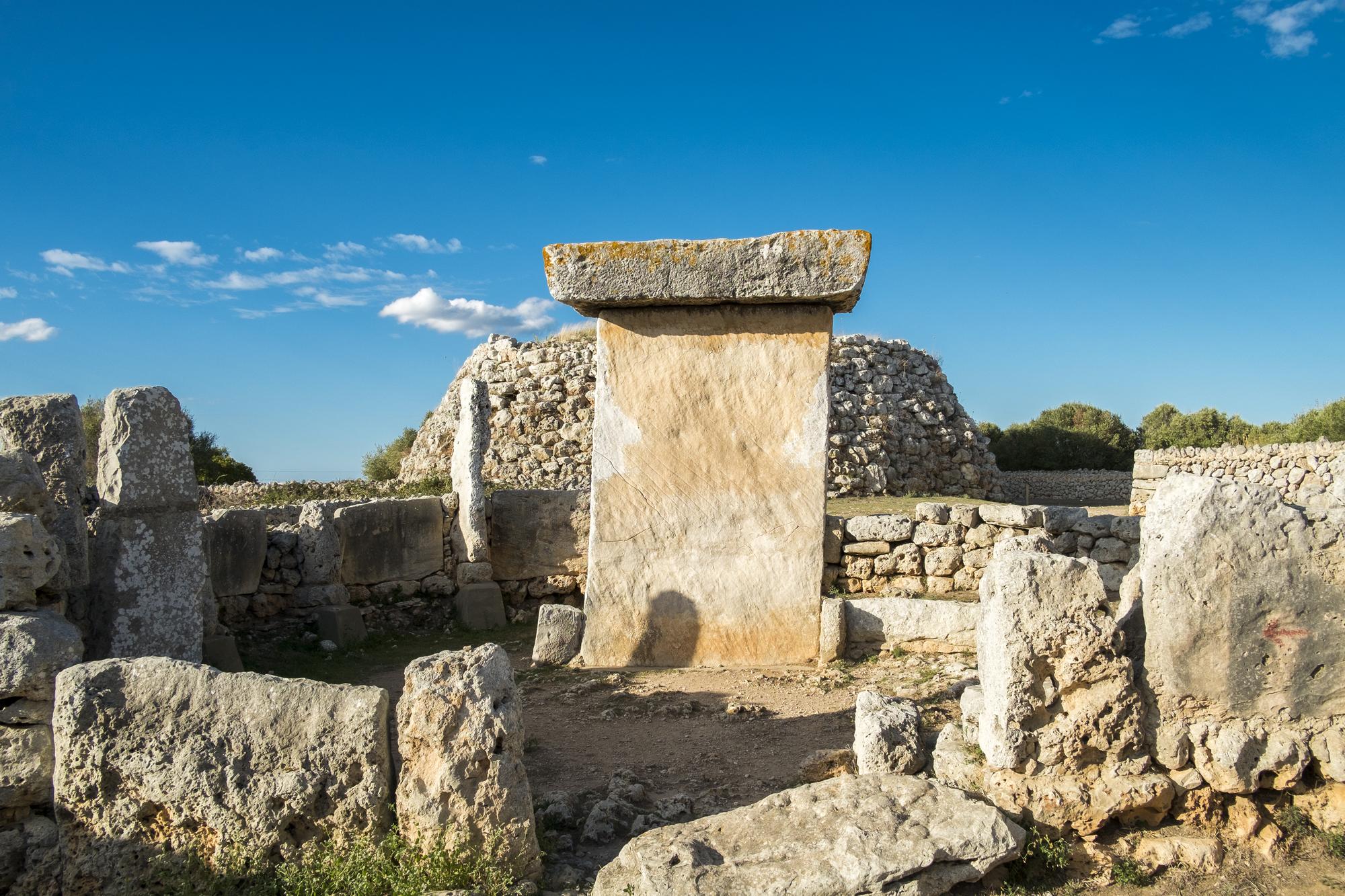 Taula del poblat talaiòtic de Trepucó, Menorca