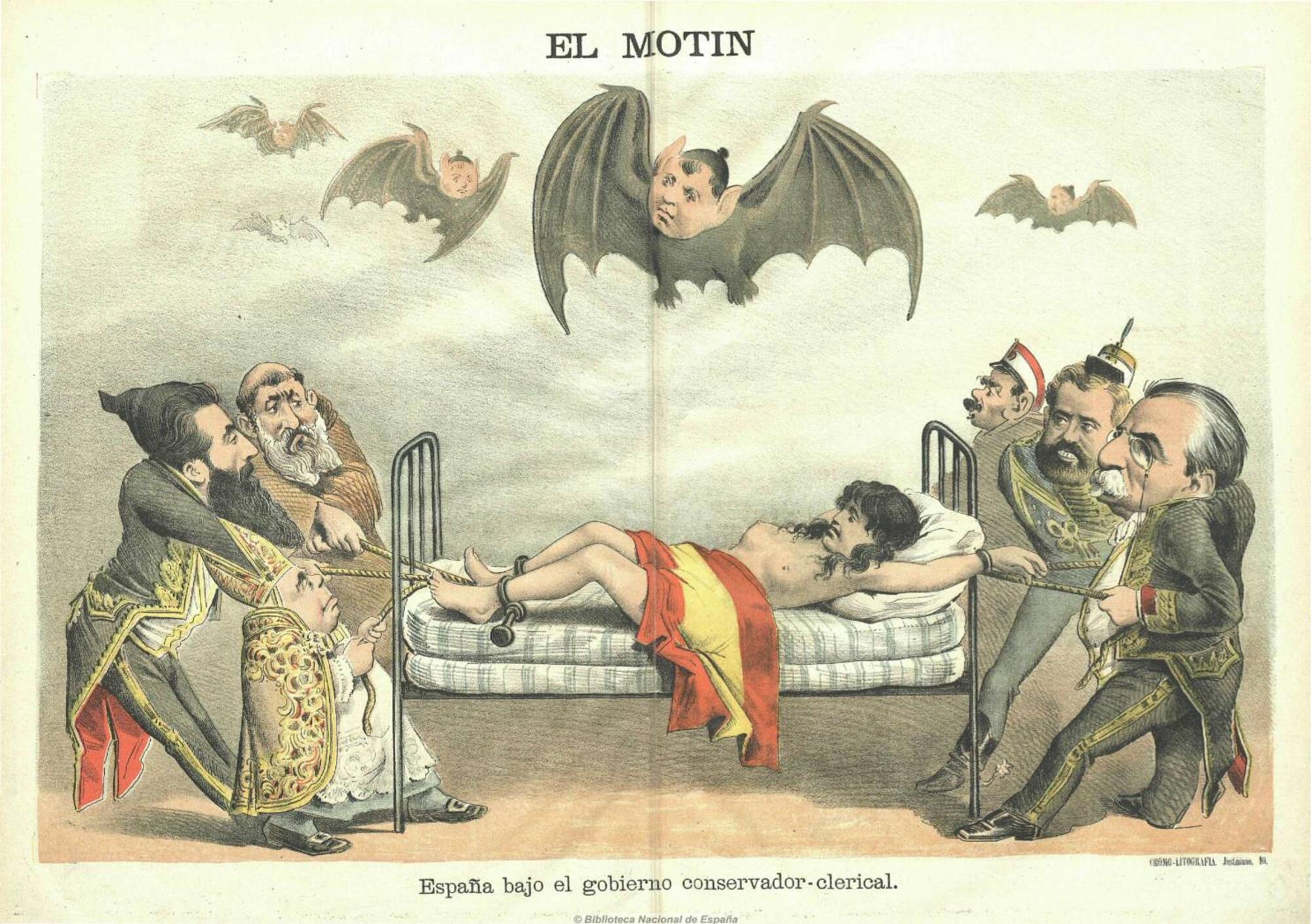 El Motín, España bajo el gobierno