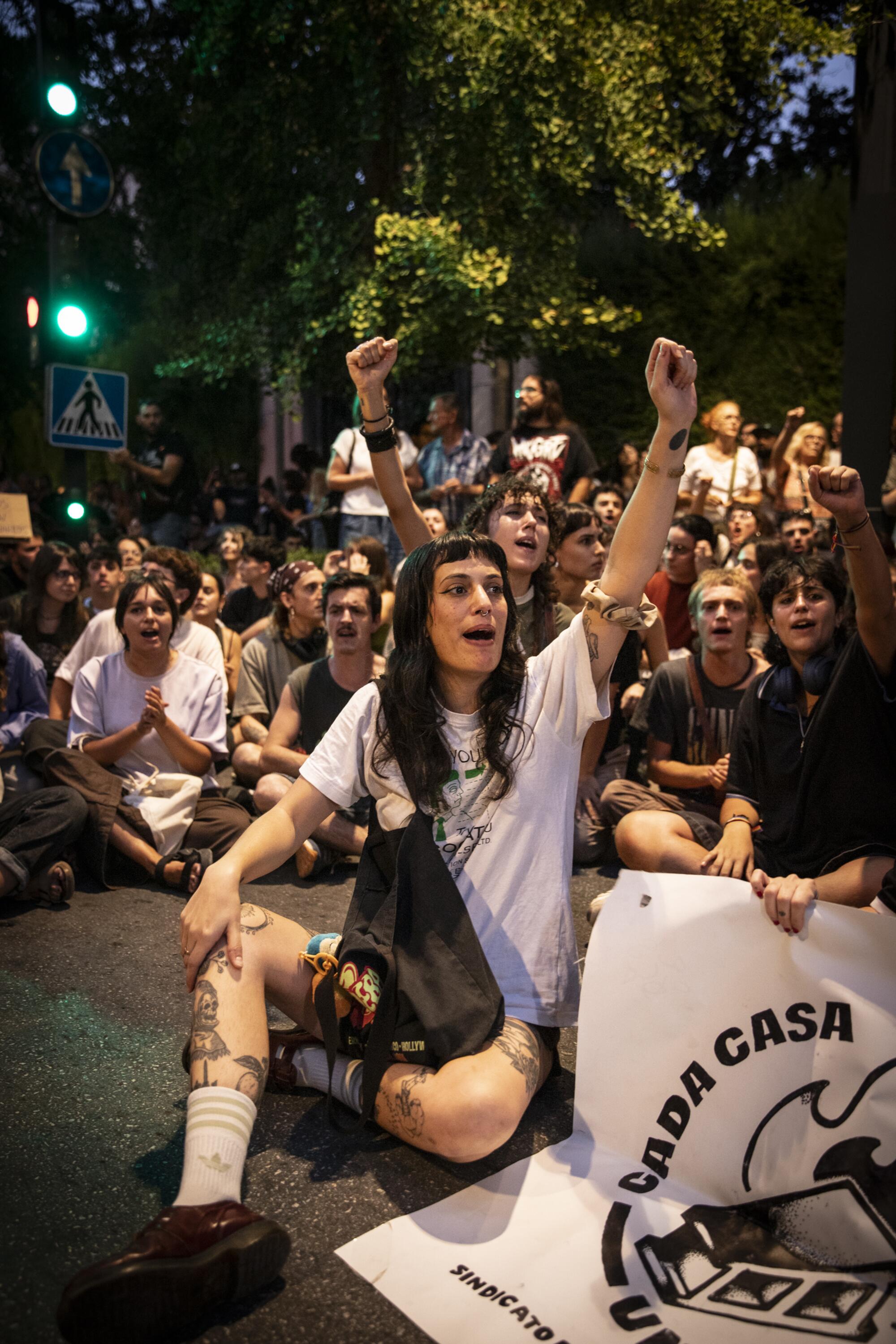 Concentraciones por el desahucio de Maricarmen Abascal en Andalucía - 22