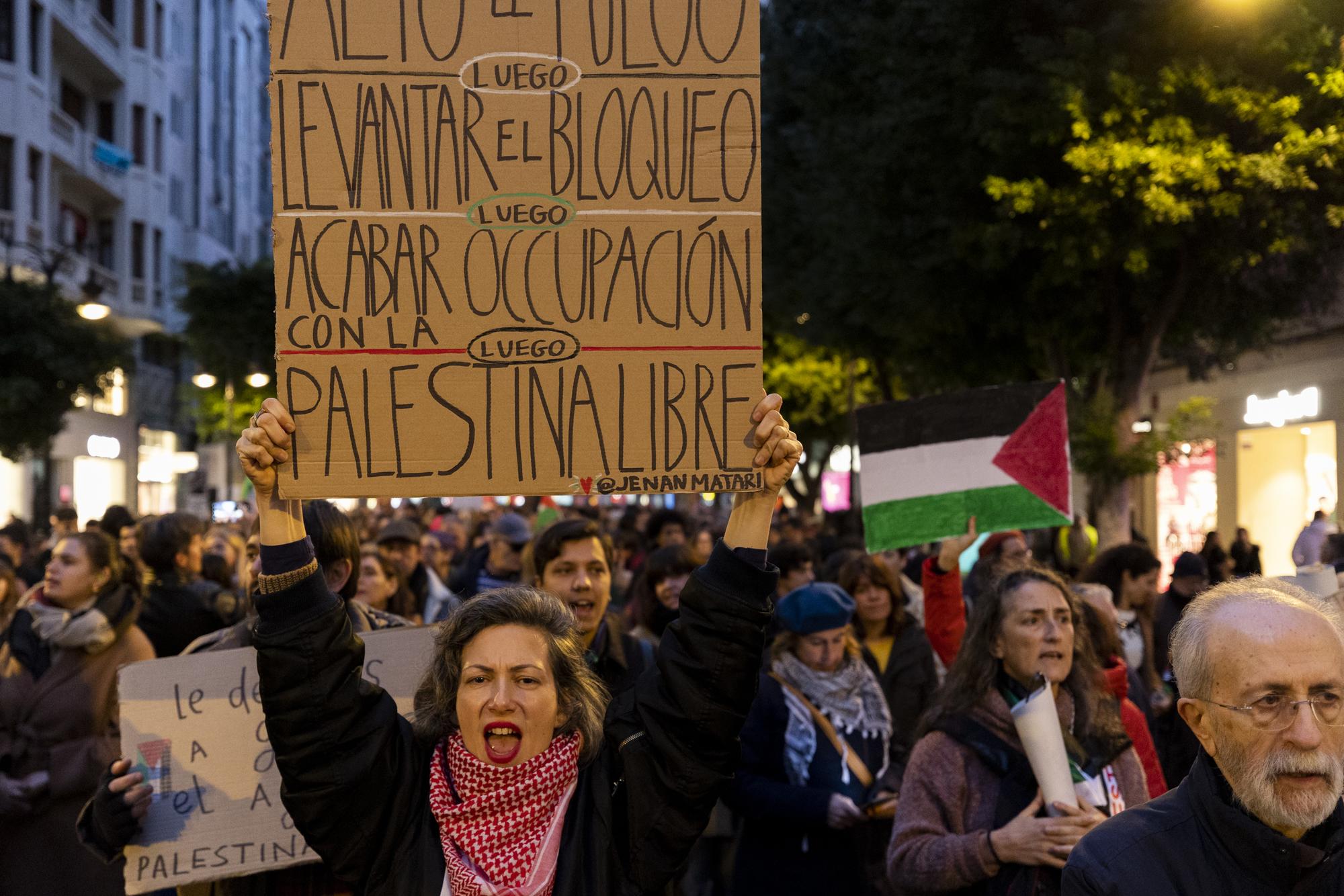 Palestina Manifestacion Valencia - 9