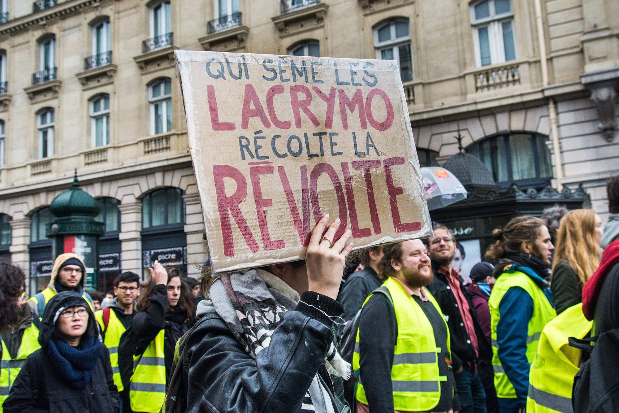 Protestas París 2