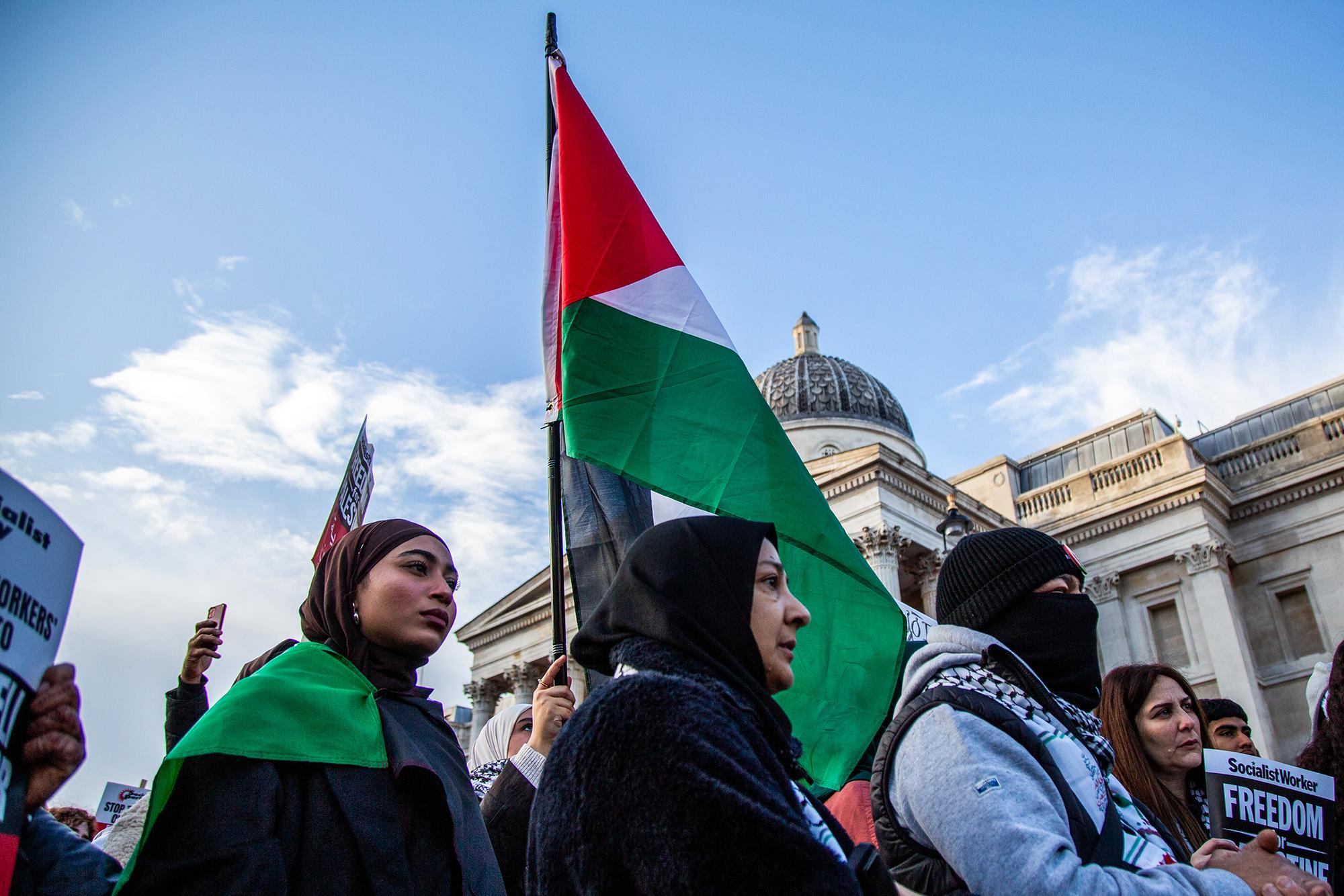 Manifestación Palestina en Londres 4 noviembre 2023 11