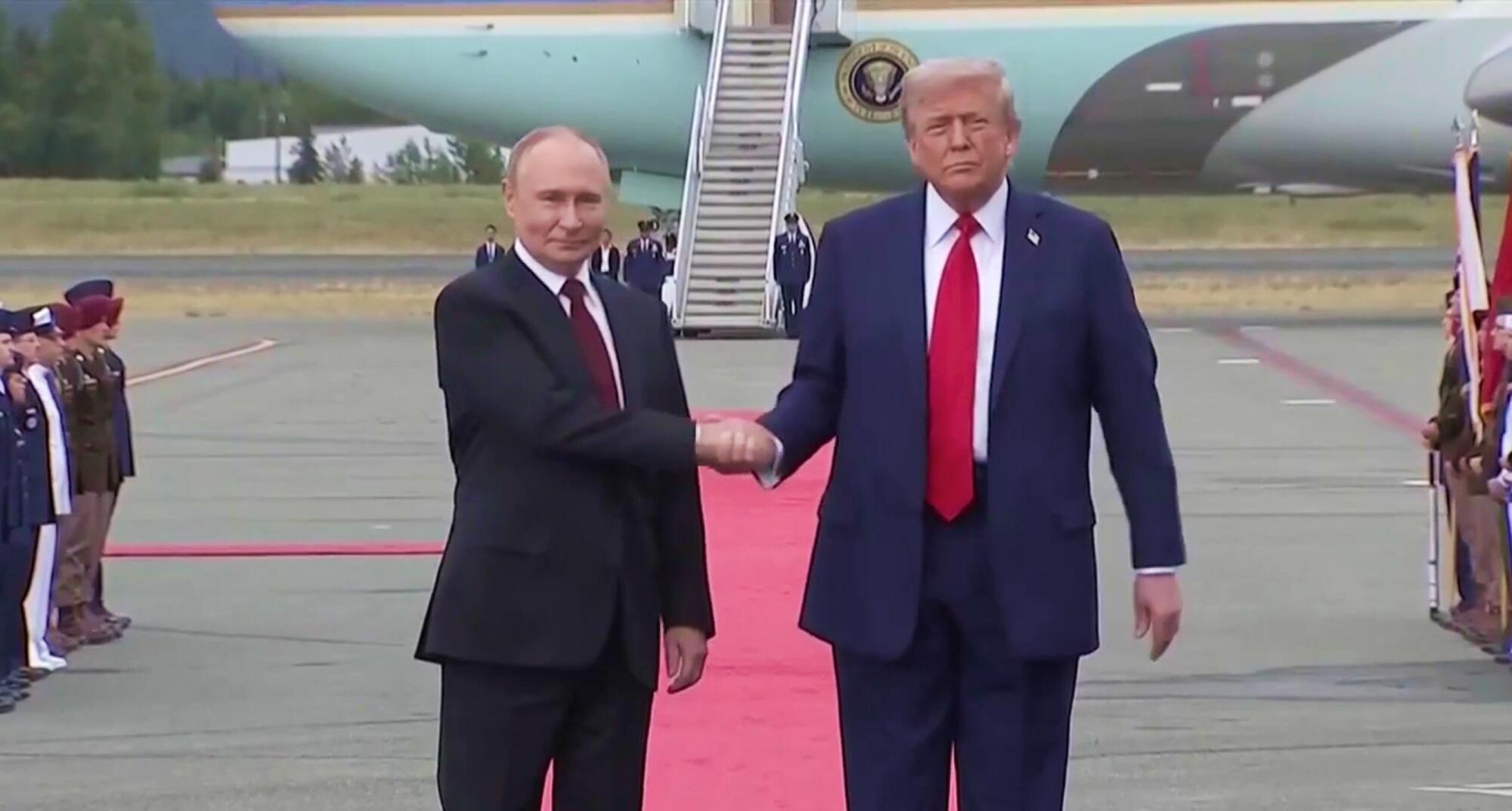 Putin y Trump en Alaska