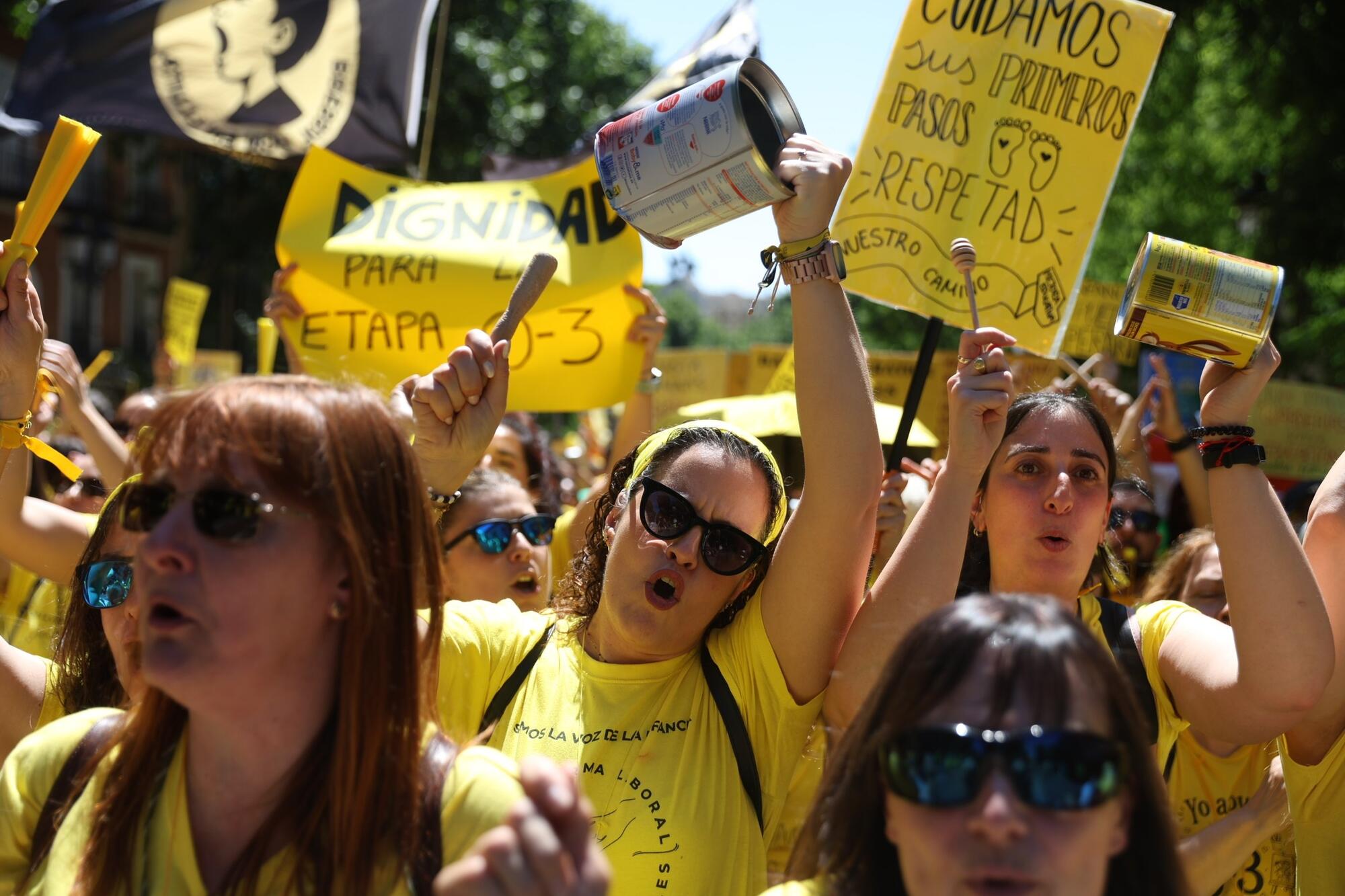 Manifestación Estatal Educación Infantil 1