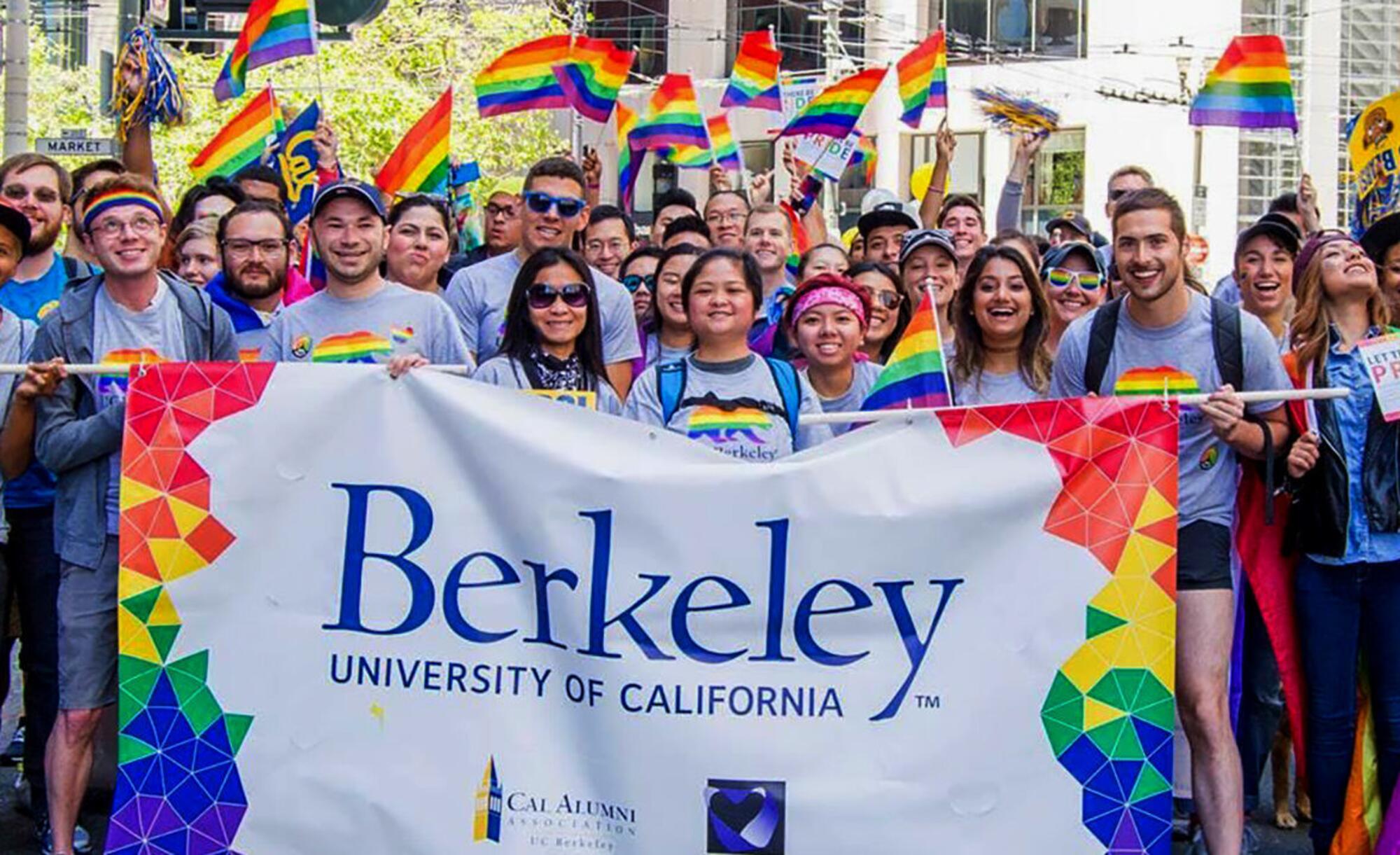 Diversidad sexual en la Universidad de Berkeley, en California.