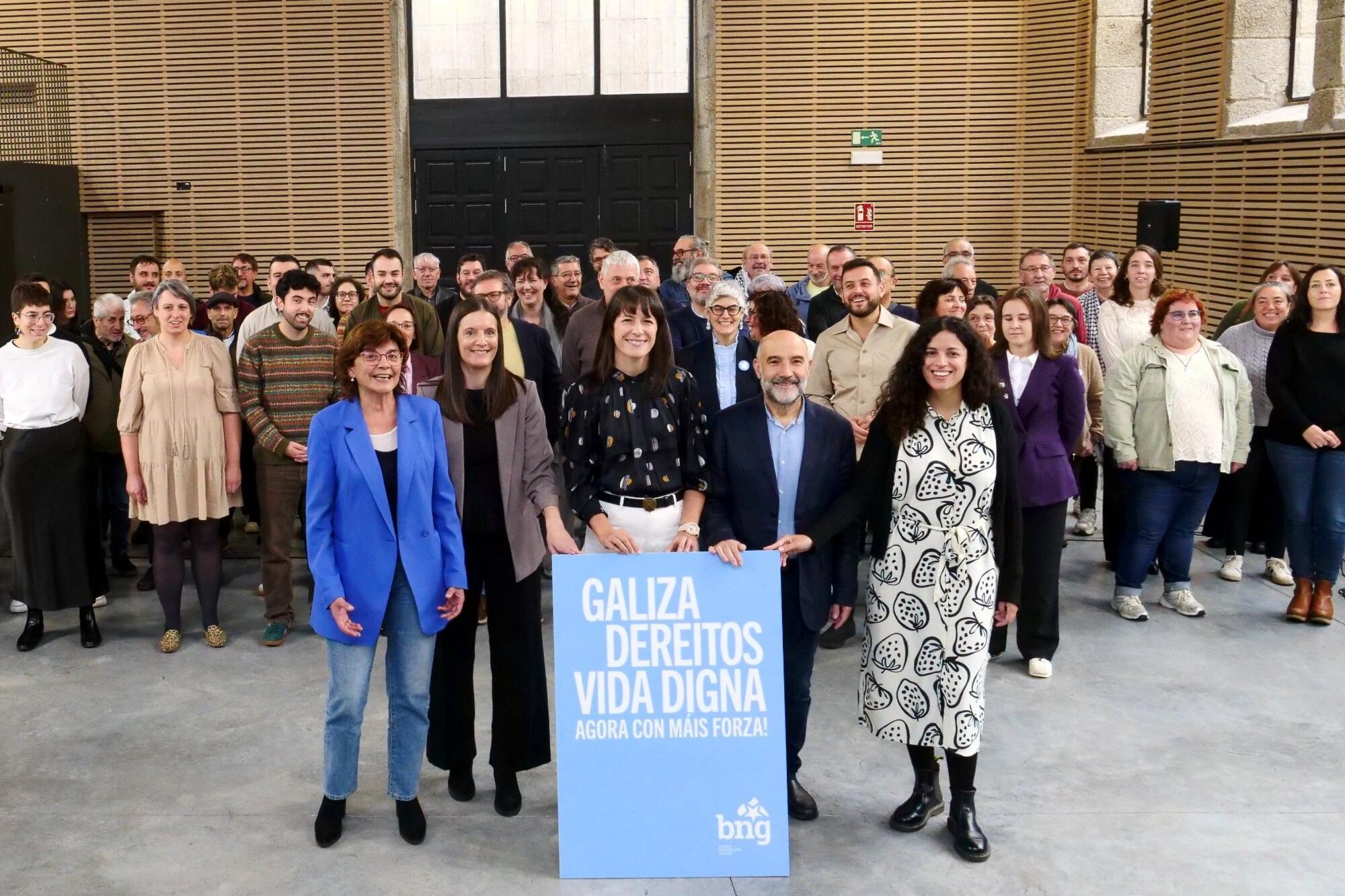 Cabezas de lista BNG 2026