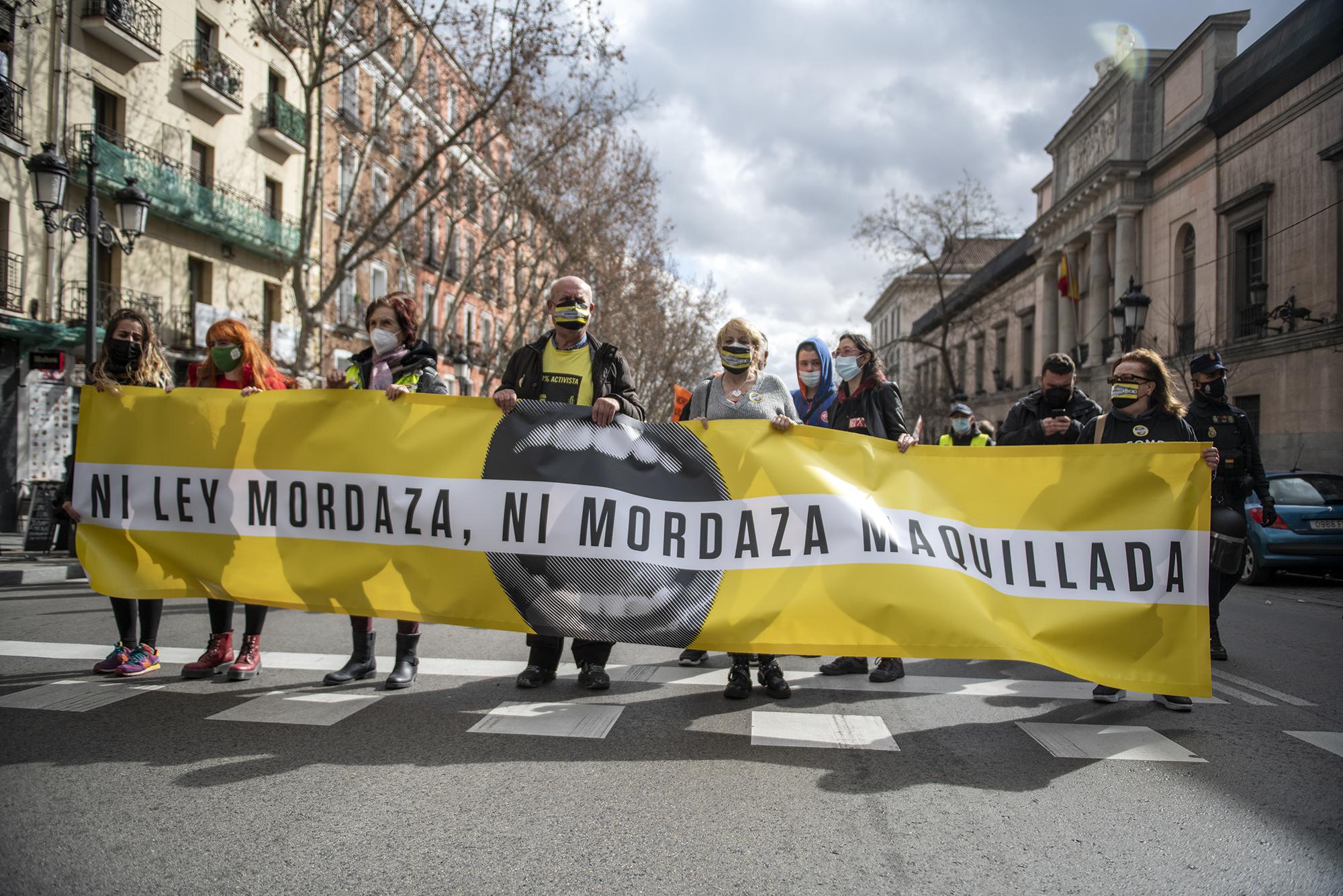 Manifestación No a la ley Mordaza 2022 - 1