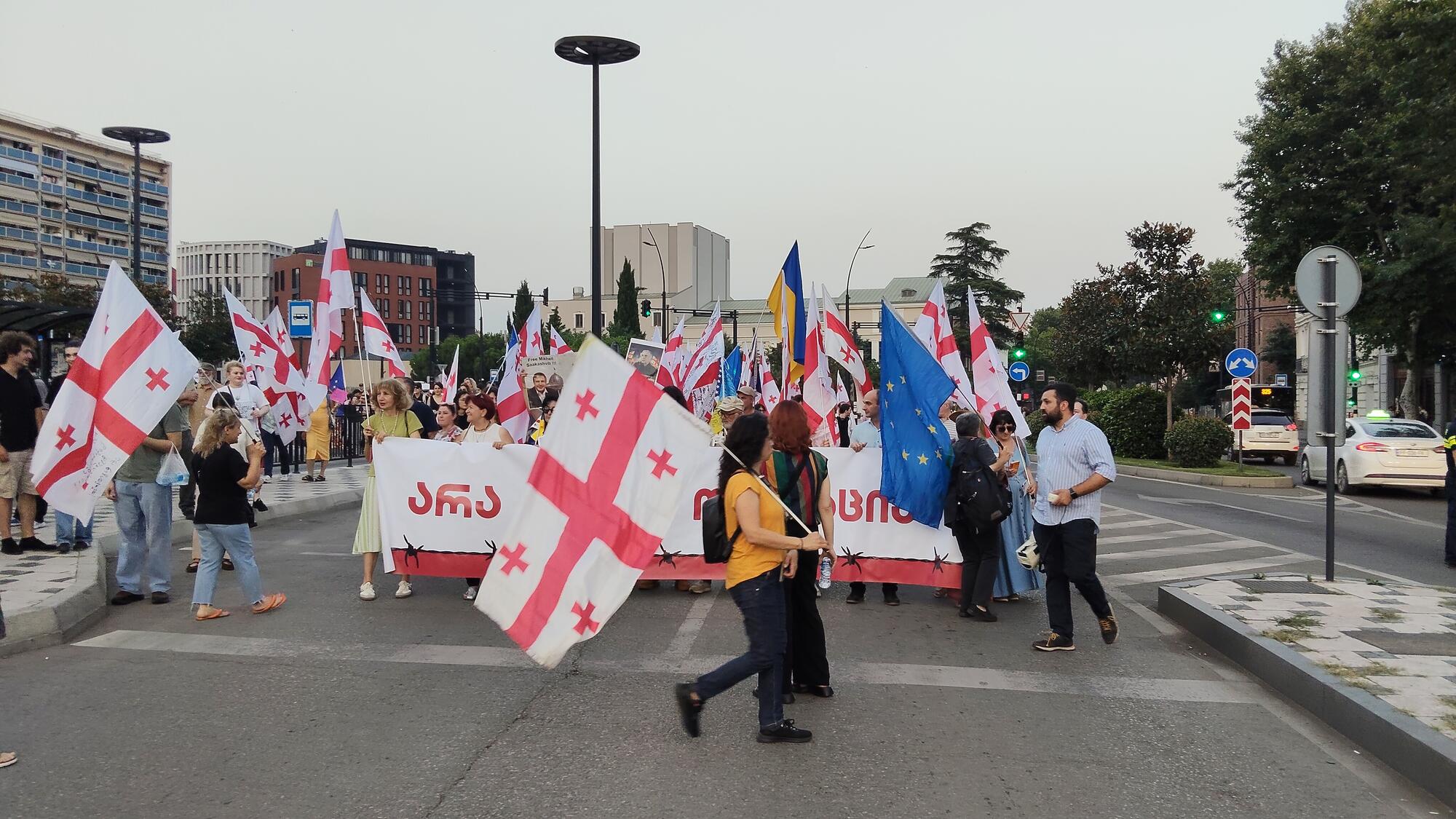 Georgia protestas