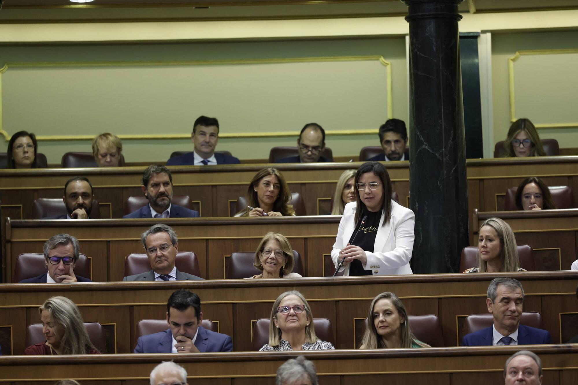 Ana Vázquez PP el día del gas pimienta