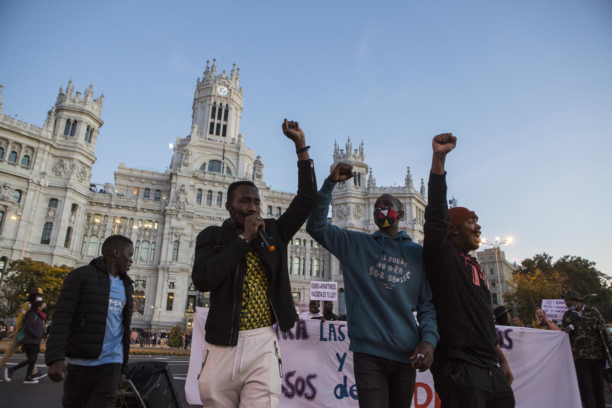 Manifestación antirracista en Madrid: Contra la violencia racista y los delitos de odio - 8