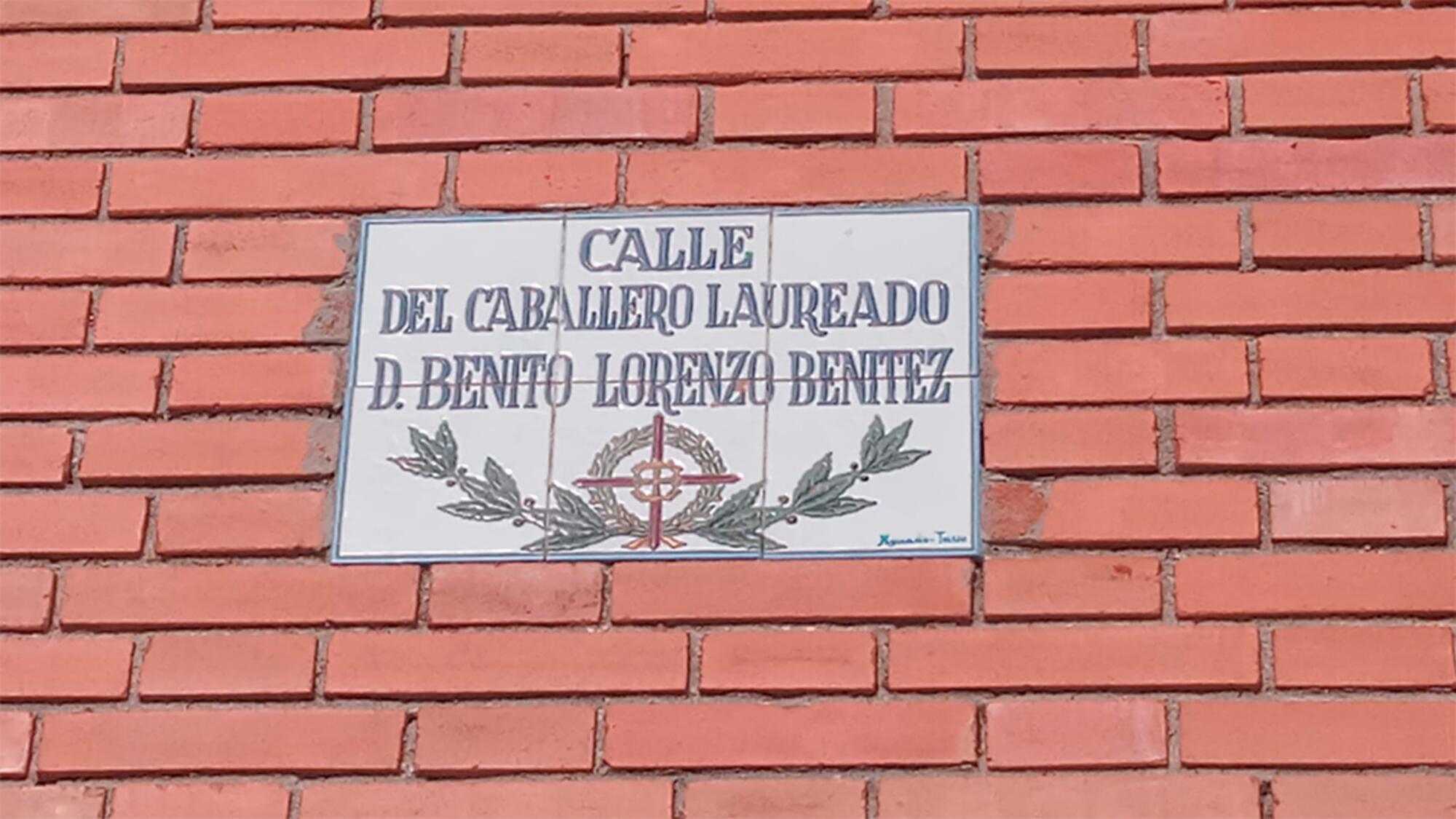 Placa fascista Fuensalida