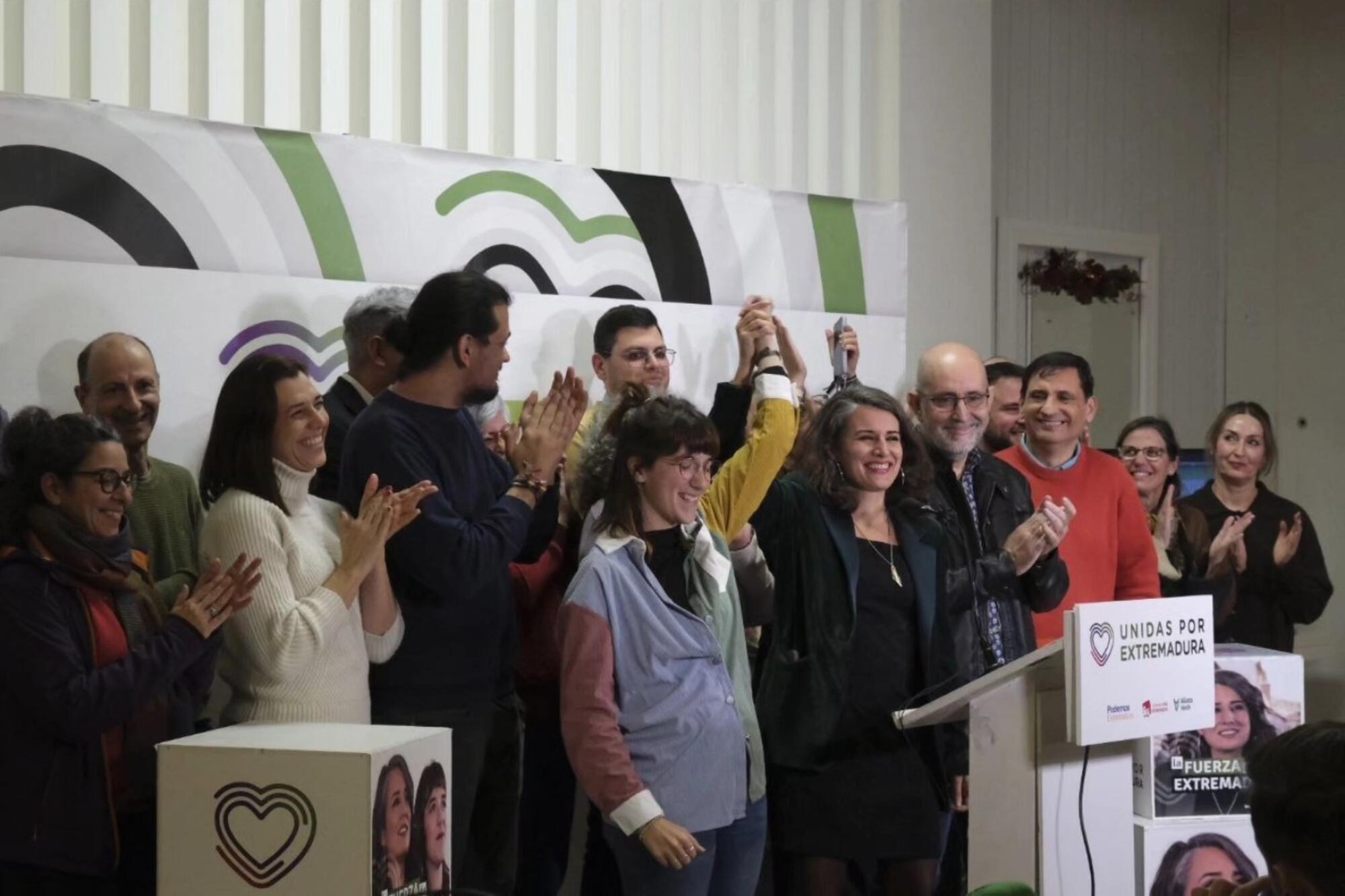 Sede de Unidas por Extremadura elecciones