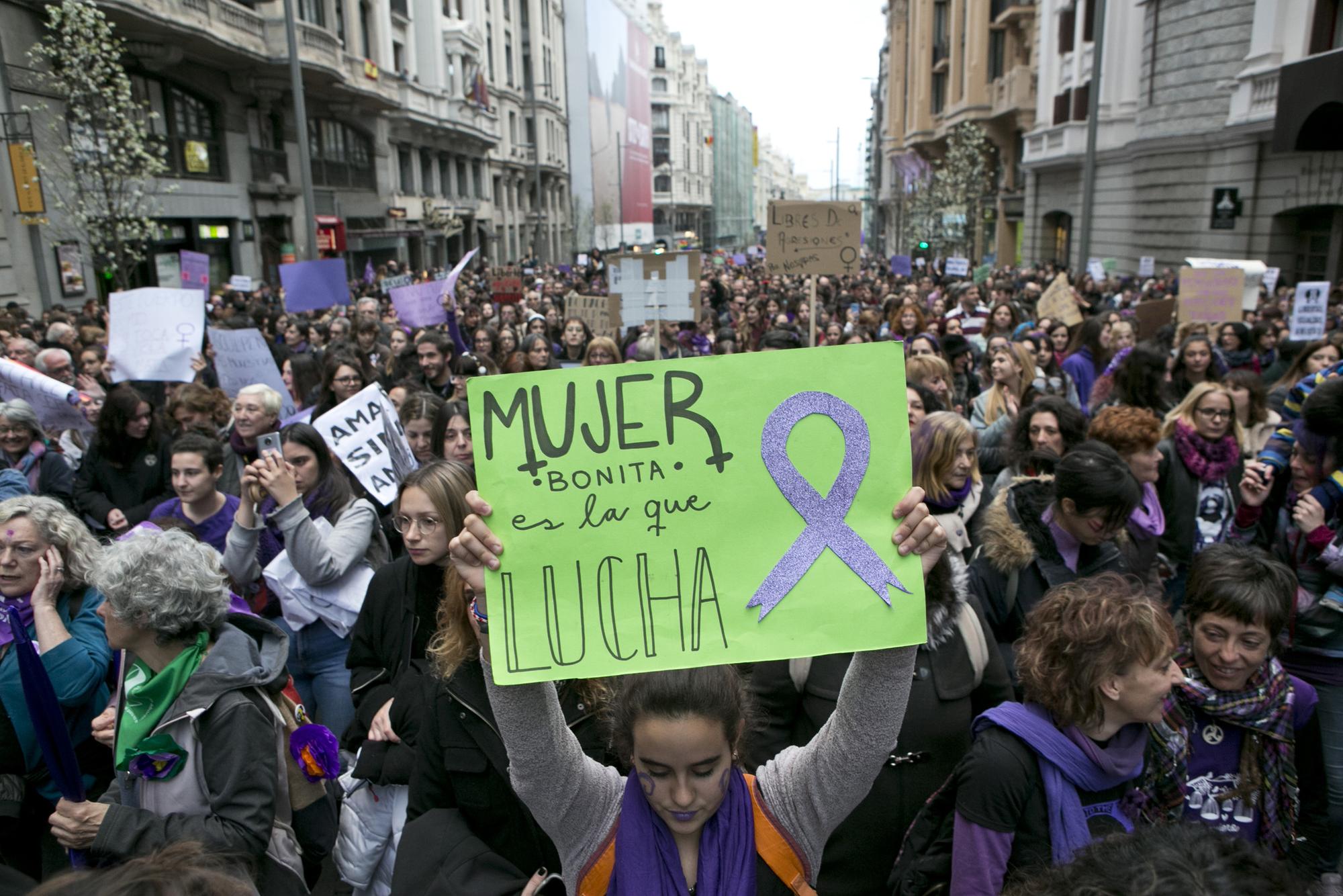 Manifestación del 8 de marzo en Madrid - 12