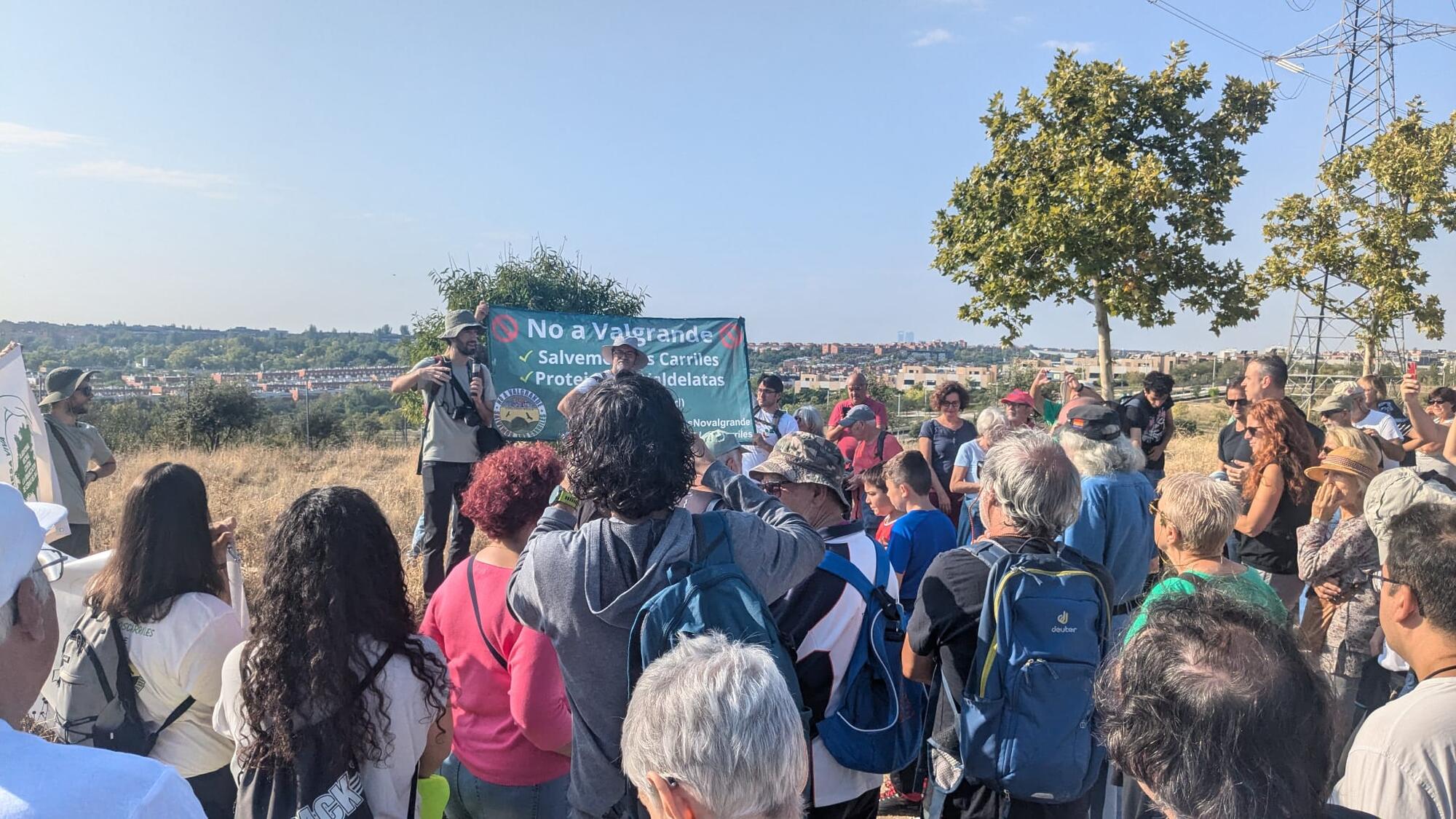 Marcha ecologista contra Los Carriles