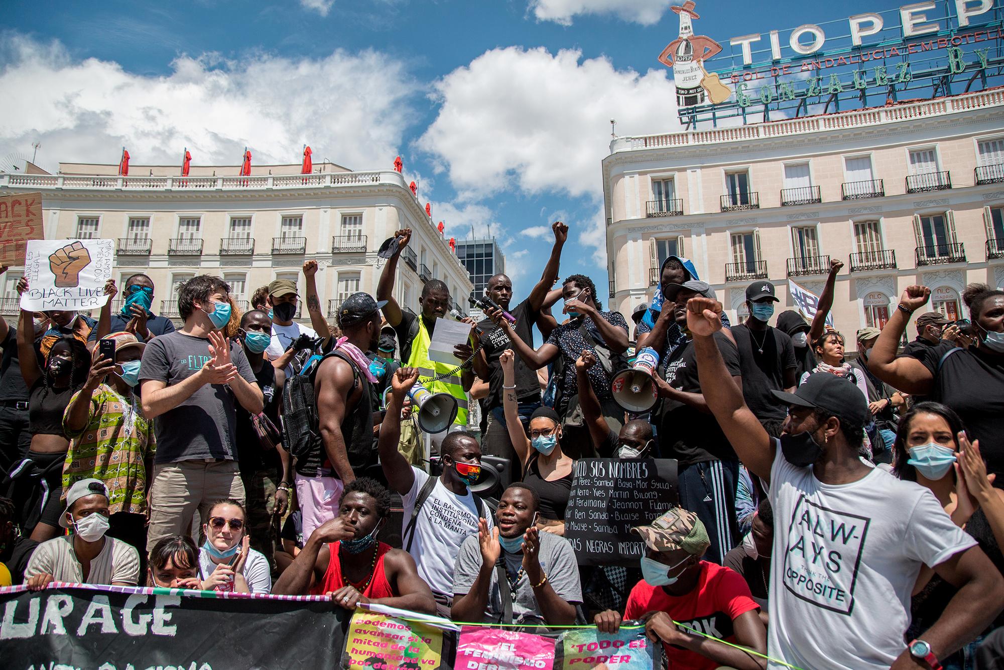 manifiesto antirracismo Madrid