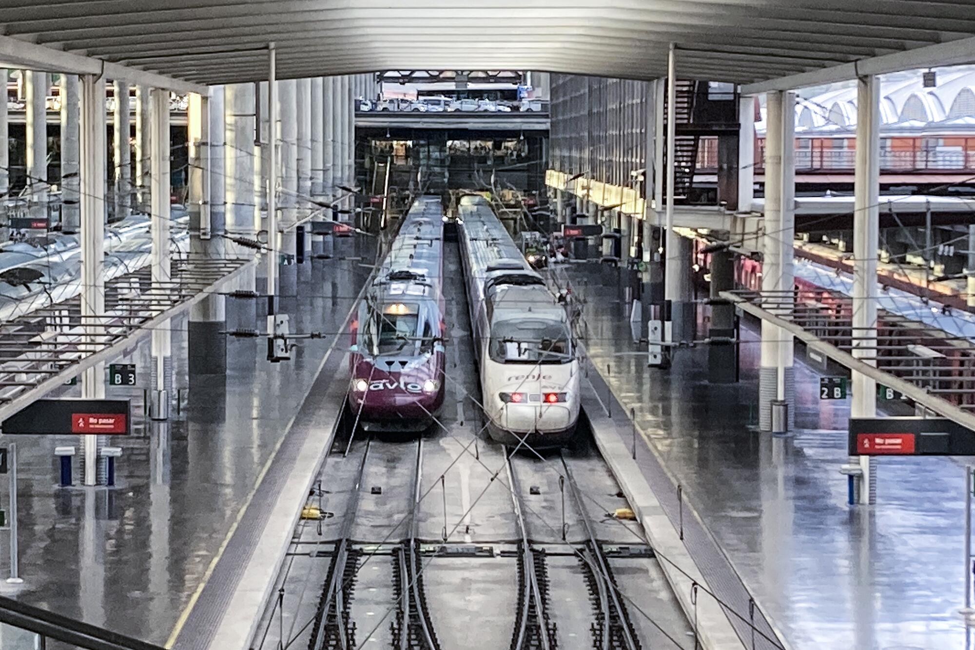 Estación AVE Atocha avlo renfe