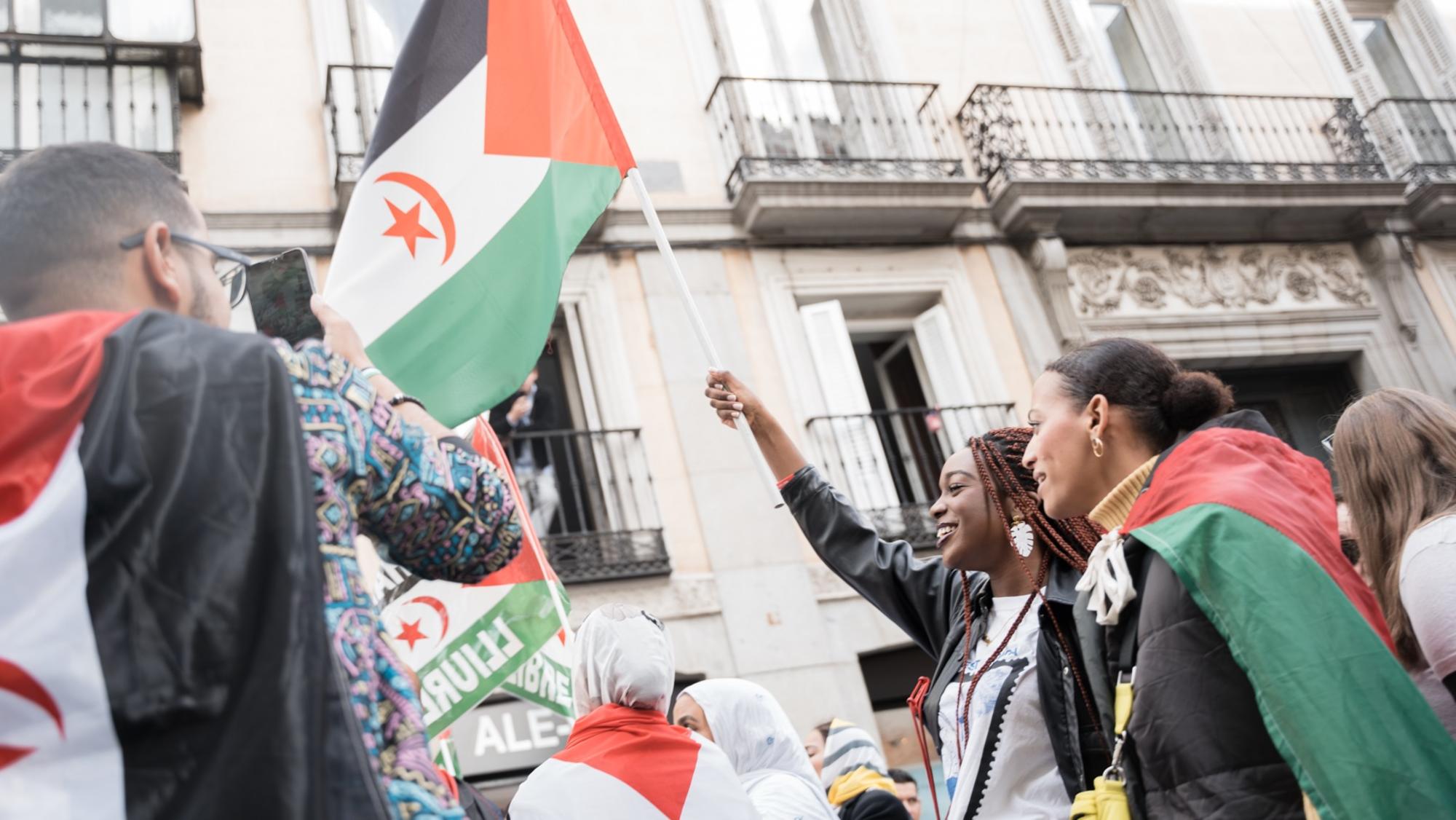Manifestacion Sahara Occidental - 7