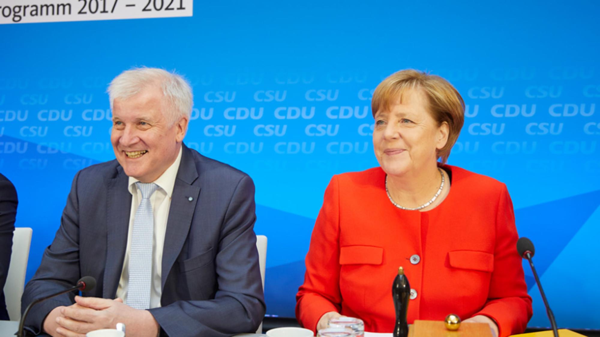 Seehofer Merkel Migracion