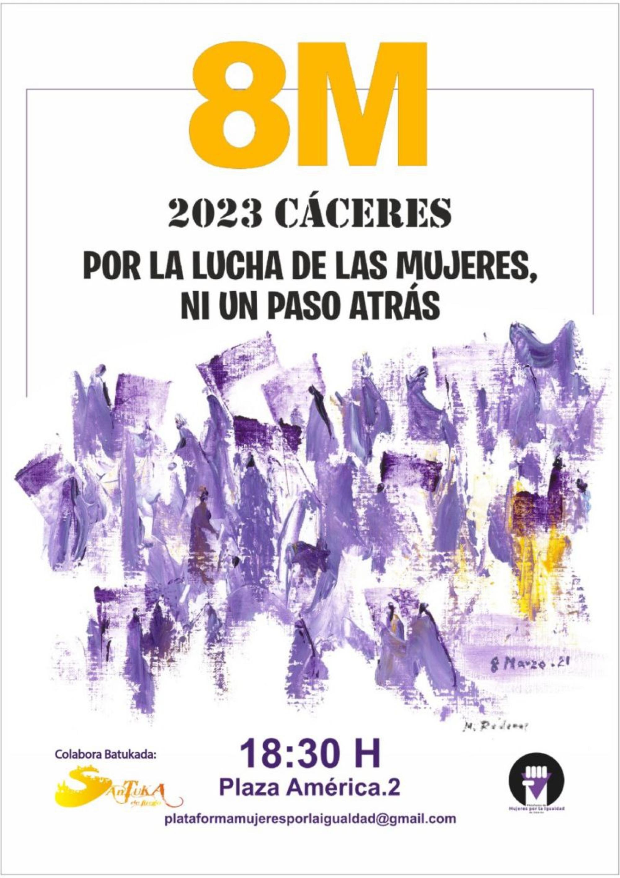 8M Cáceres 2023