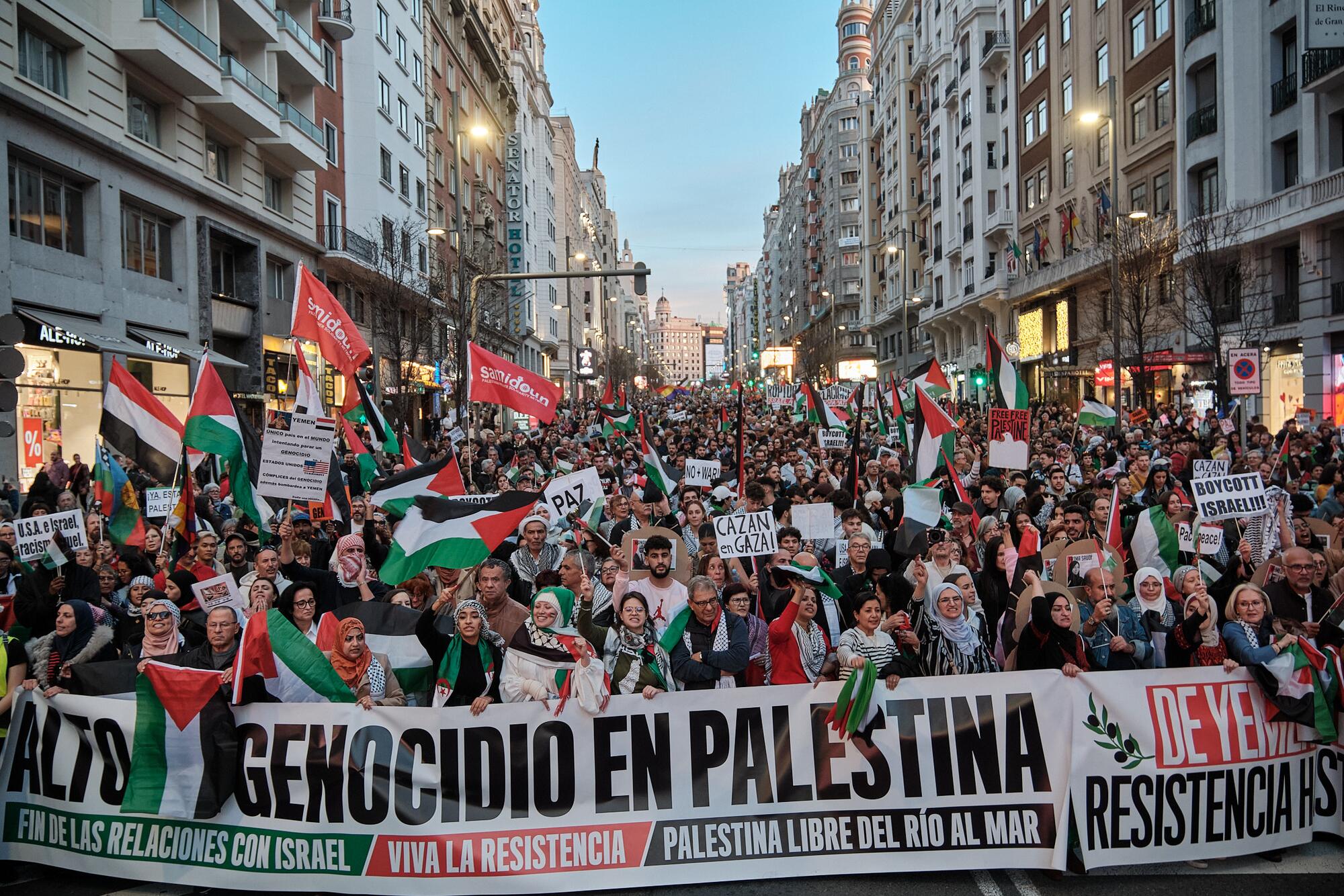 Marcha Madrid Palestina 27 - 3